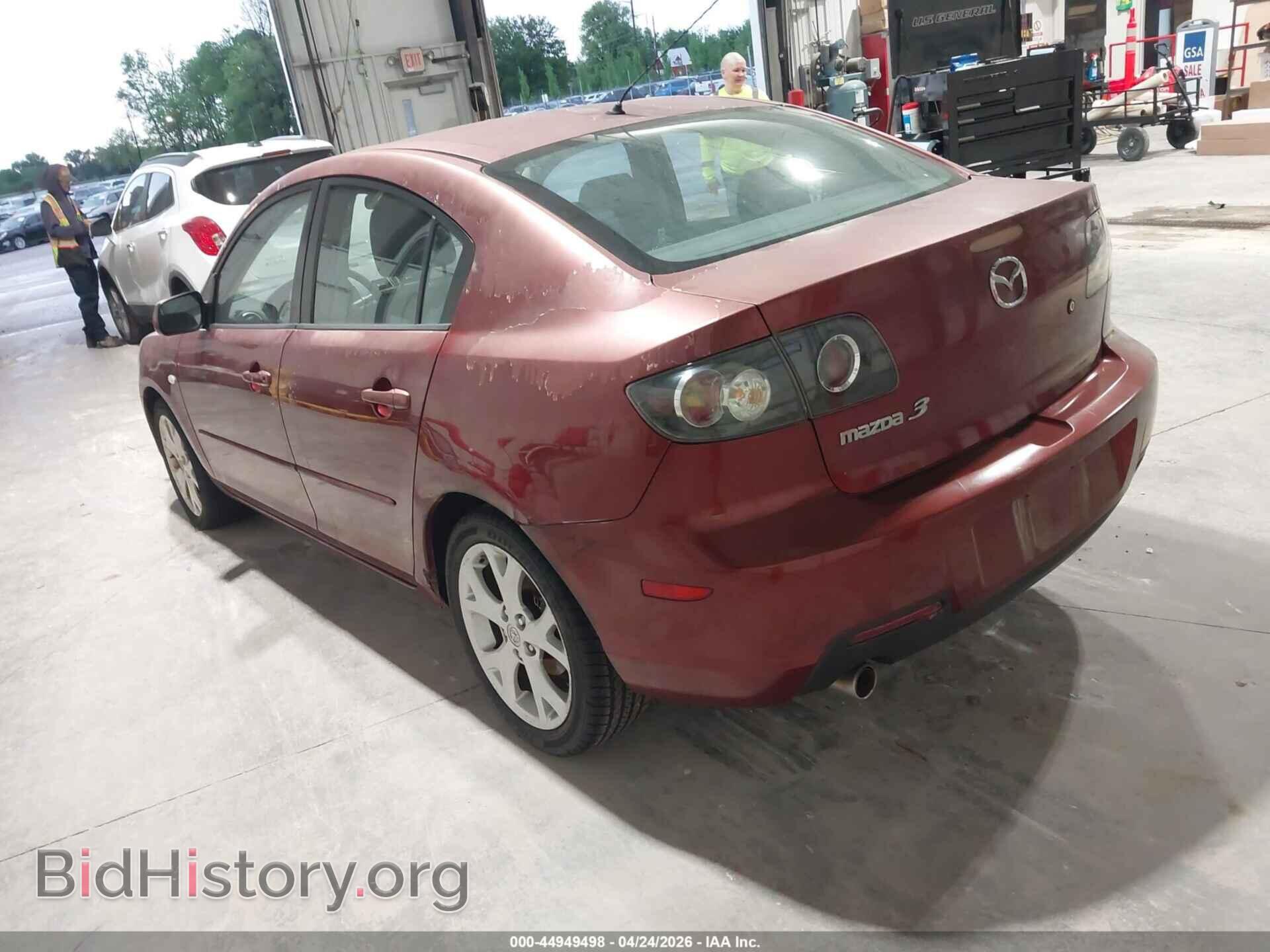 2008 MAZDA MAZDA3 - VIN: JM1BK32F381114652 - Фото 3