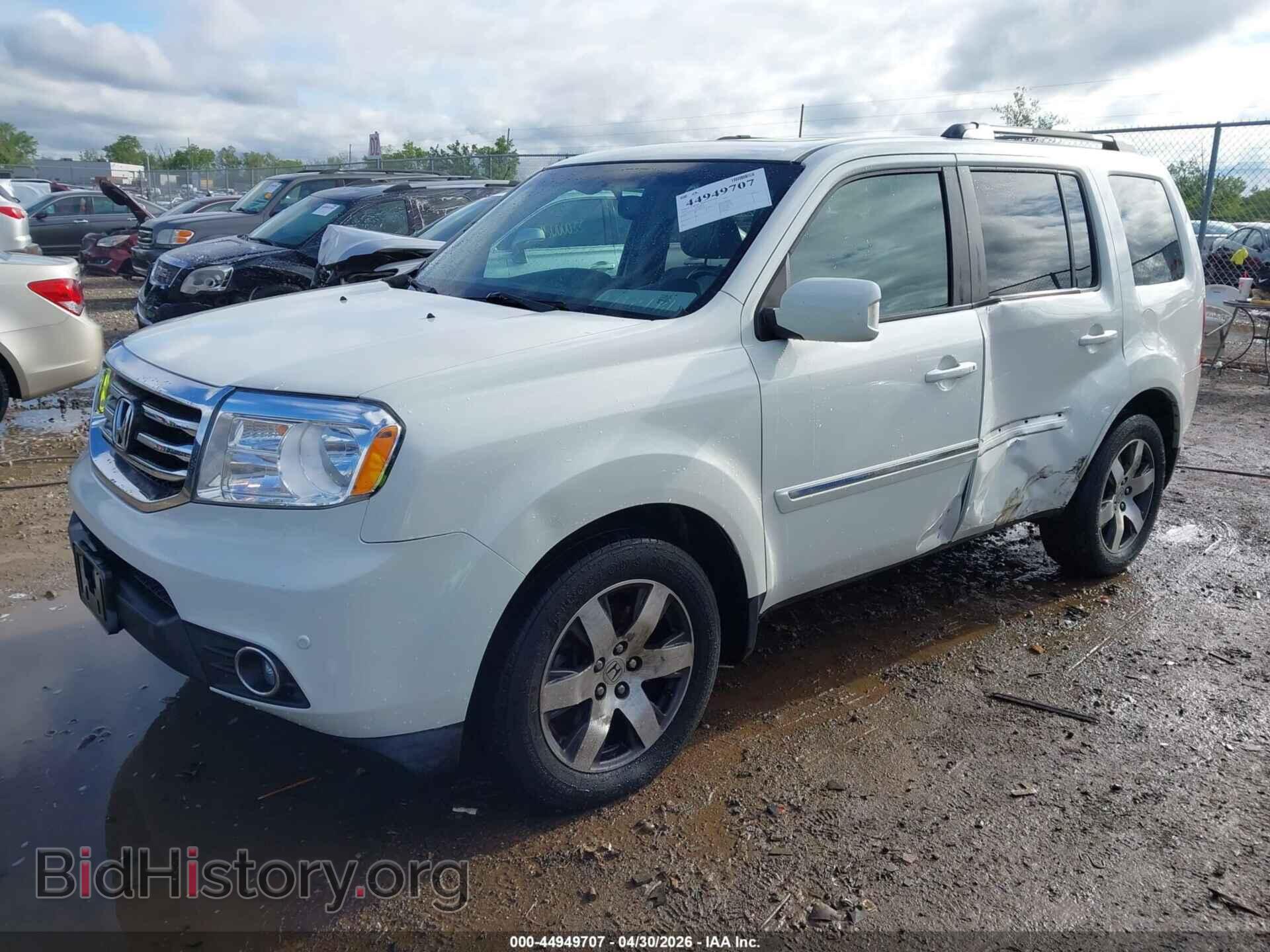 2012 HONDA PILOT - VIN: 5FNYF4H96CB033554 - Фото 2