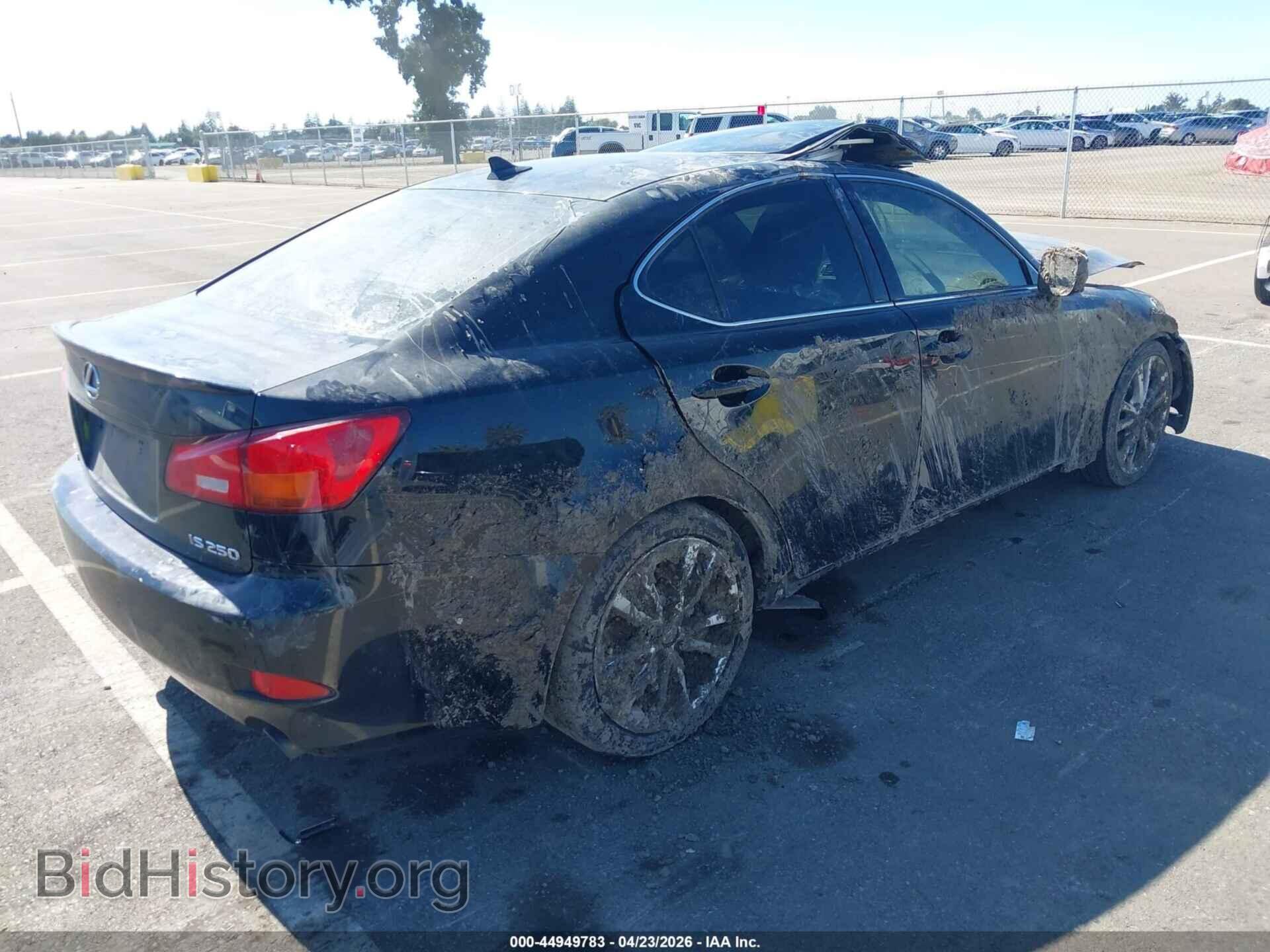 2007 LEXUS IS 250 - VIN: JTHBK262375038051 - Фото 4