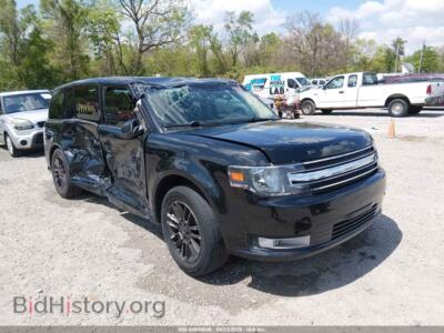 2014 Ford FLEX SEL, черный — VIN 2FMGK5C86EBD33408, IAAI