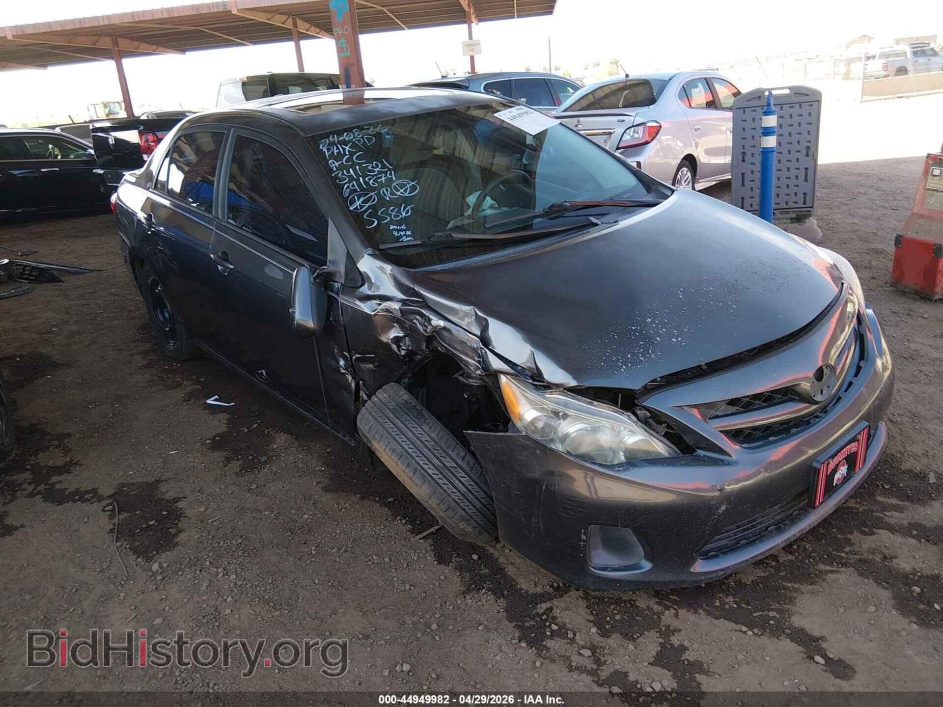 Photo 2T1BU4EE7BC641874 - TOYOTA COROLLA 2011