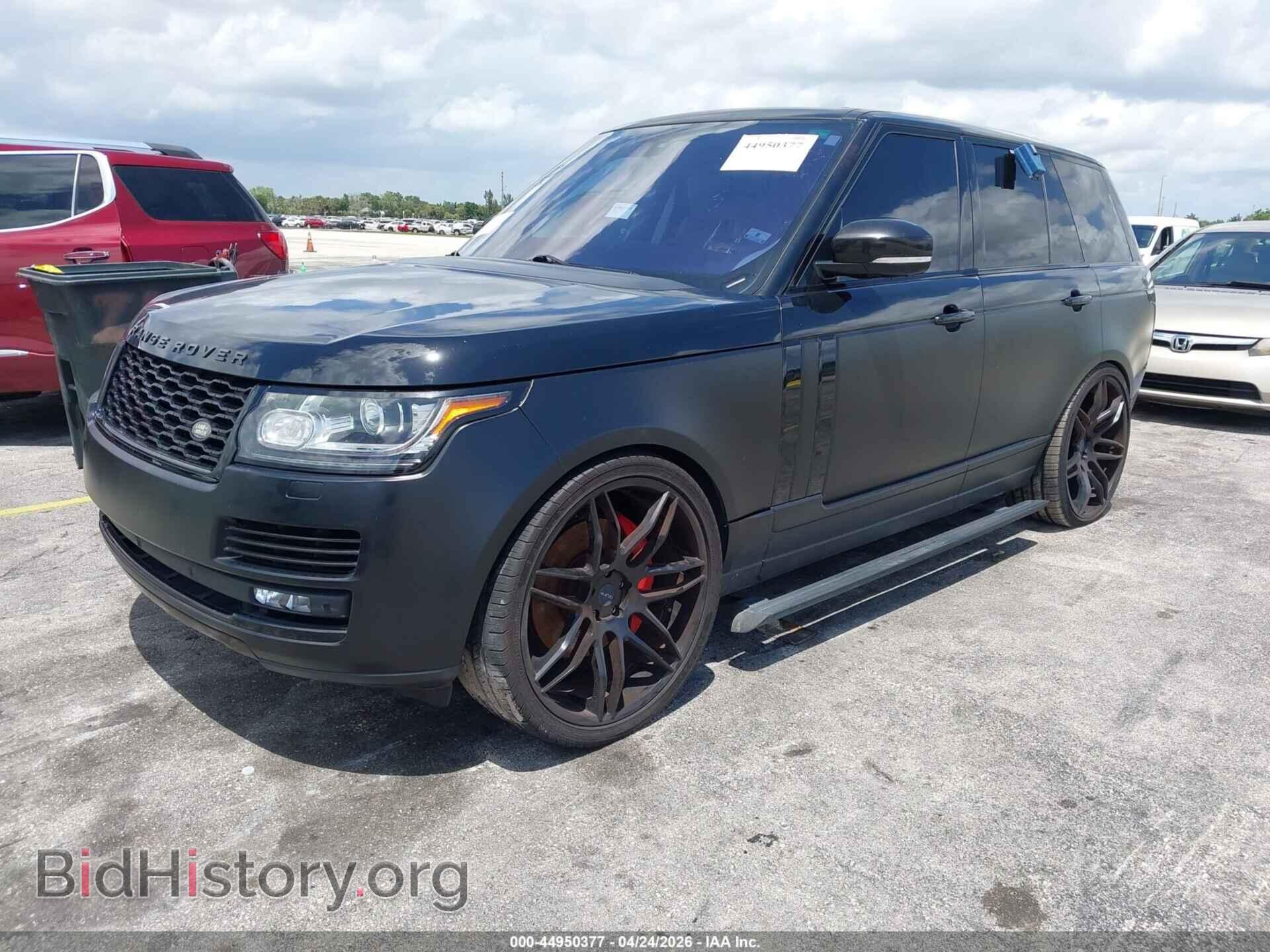 2016 LAND ROVER RANGE ROVER - VIN: SALGS2PF7GA316328 - Фото 2