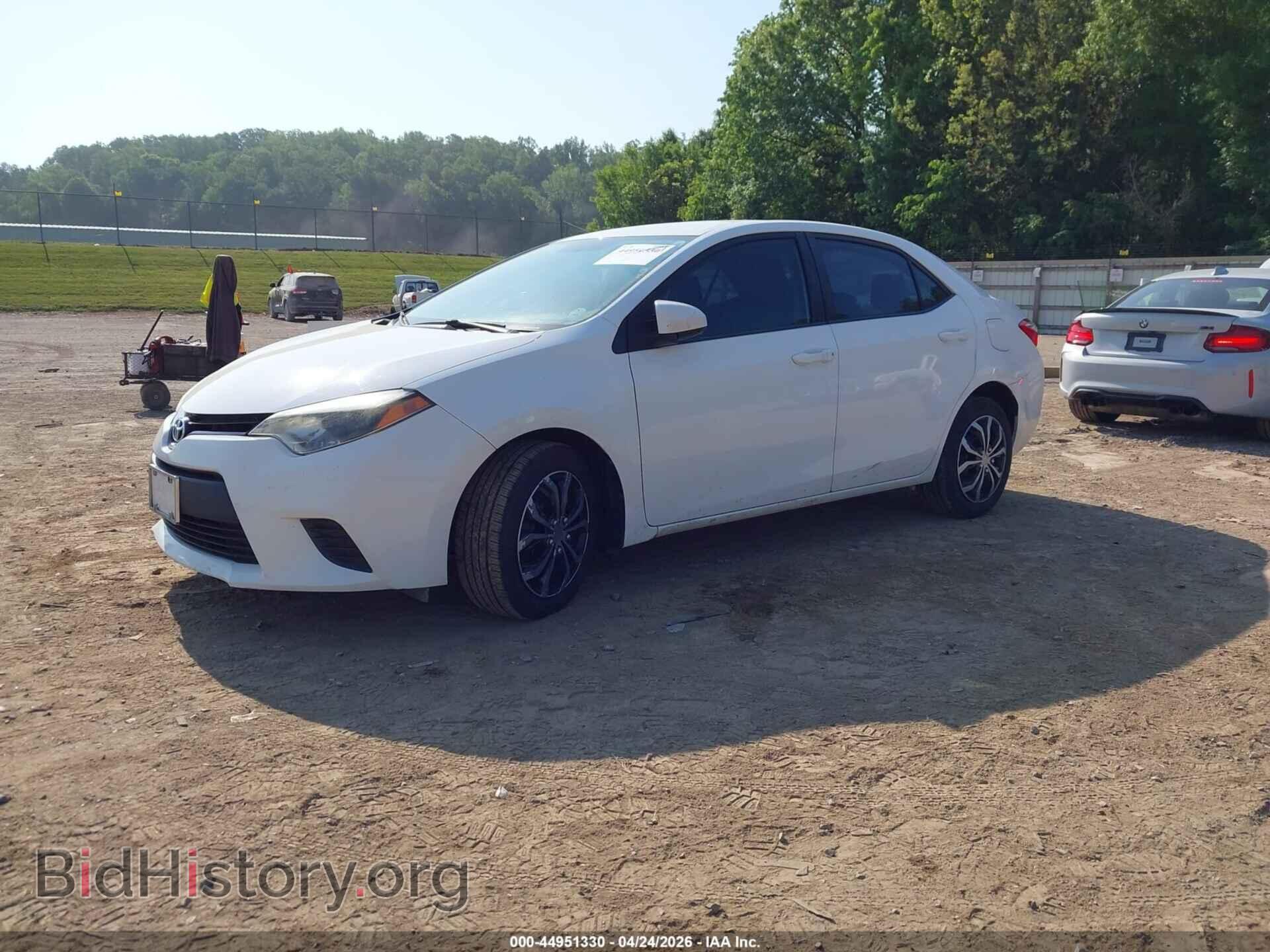 2014 TOYOTA COROLLA - VIN: 2T1BURHE2EC226619 - Фото 2