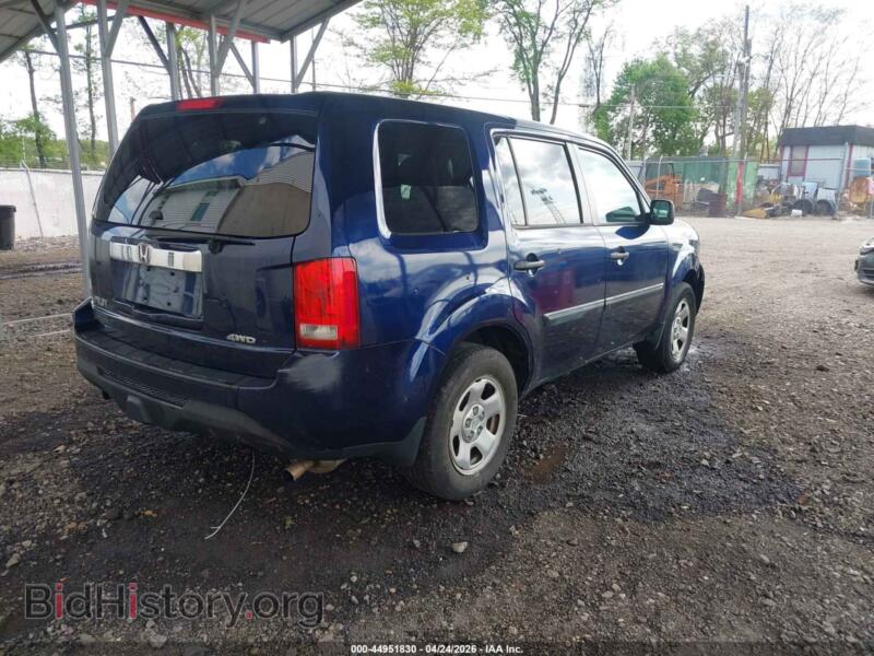 2013 Honda PILOT (VIN 5FNYF4H24DB086029) — фото 4 из 15