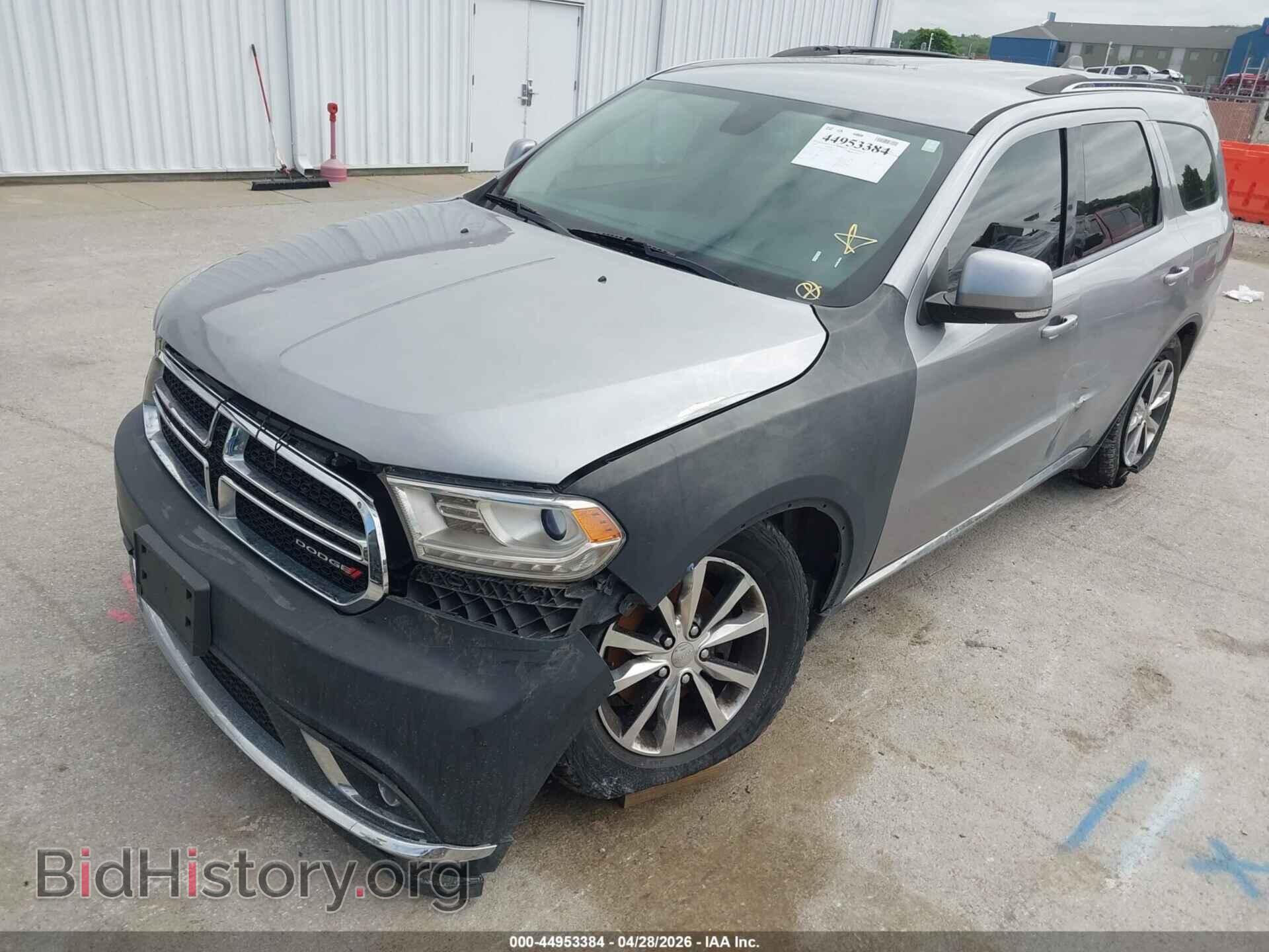 2016 DODGE DURANGO - VIN: 1C4RDHDG3GC314865 - Фото 2