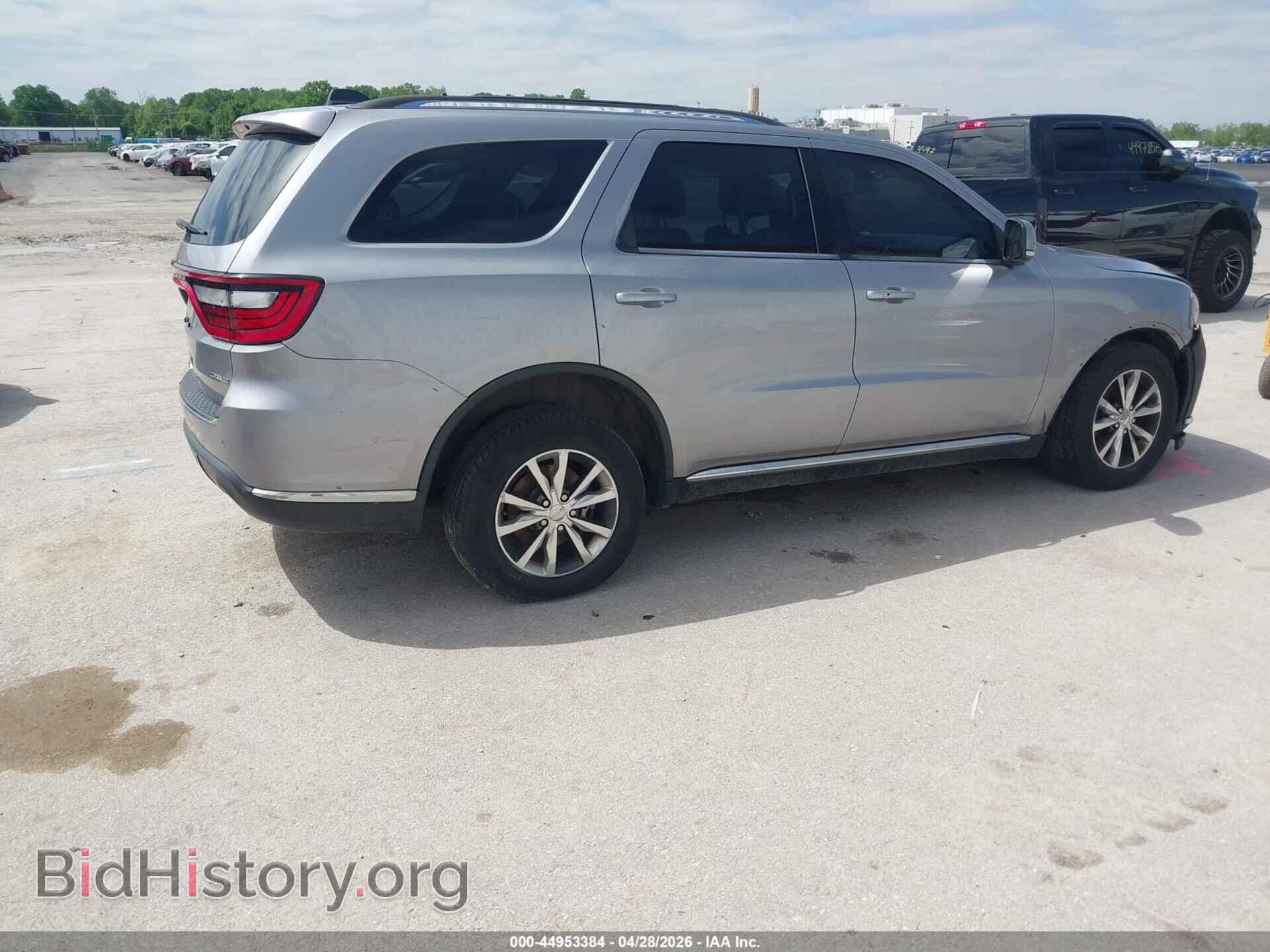 2016 DODGE DURANGO - VIN: 1C4RDHDG3GC314865 - Фото 4