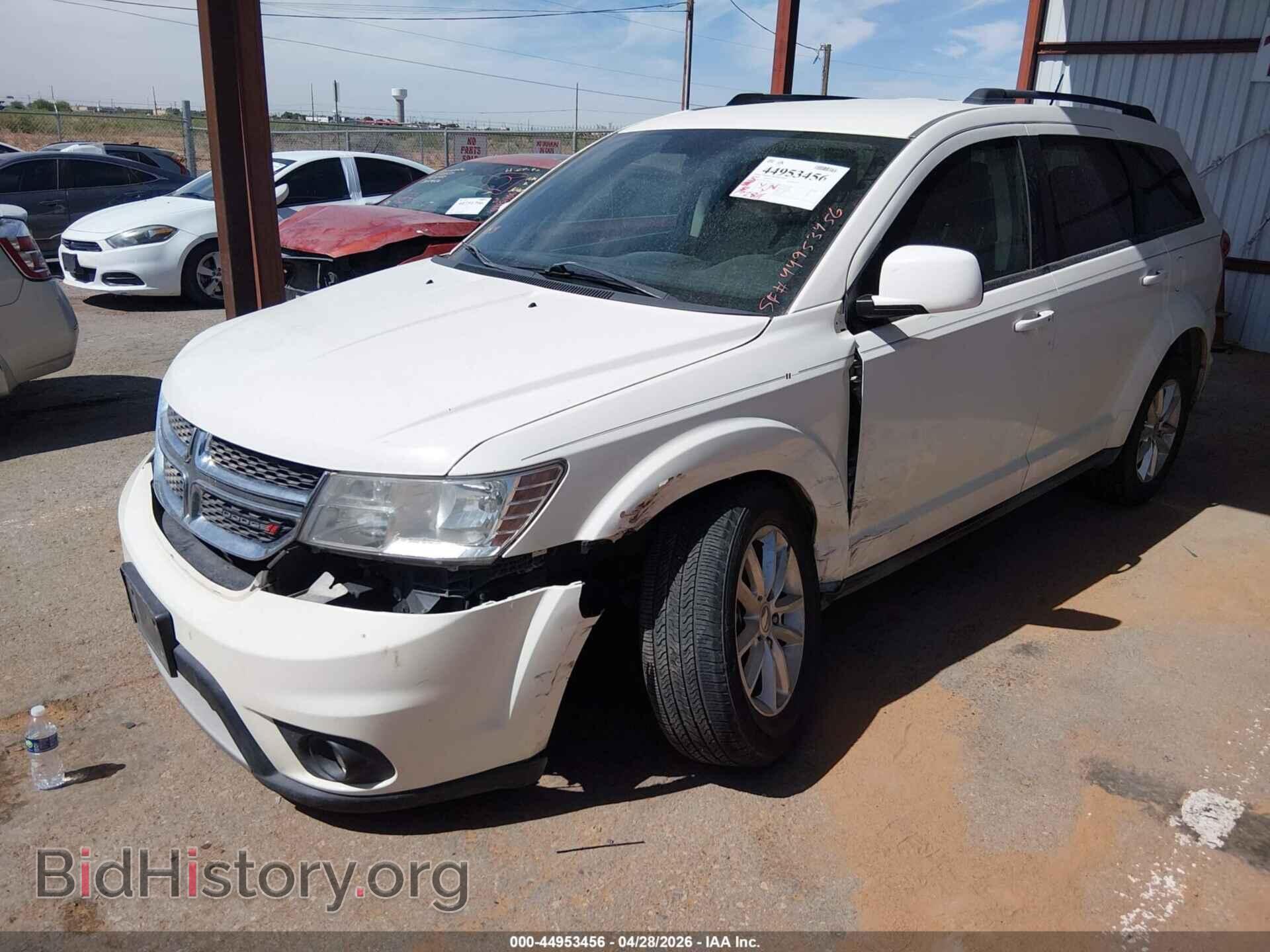 2014 DODGE JOURNEY - VIN: 3C4PDCBB7ET101162 - Фото 2