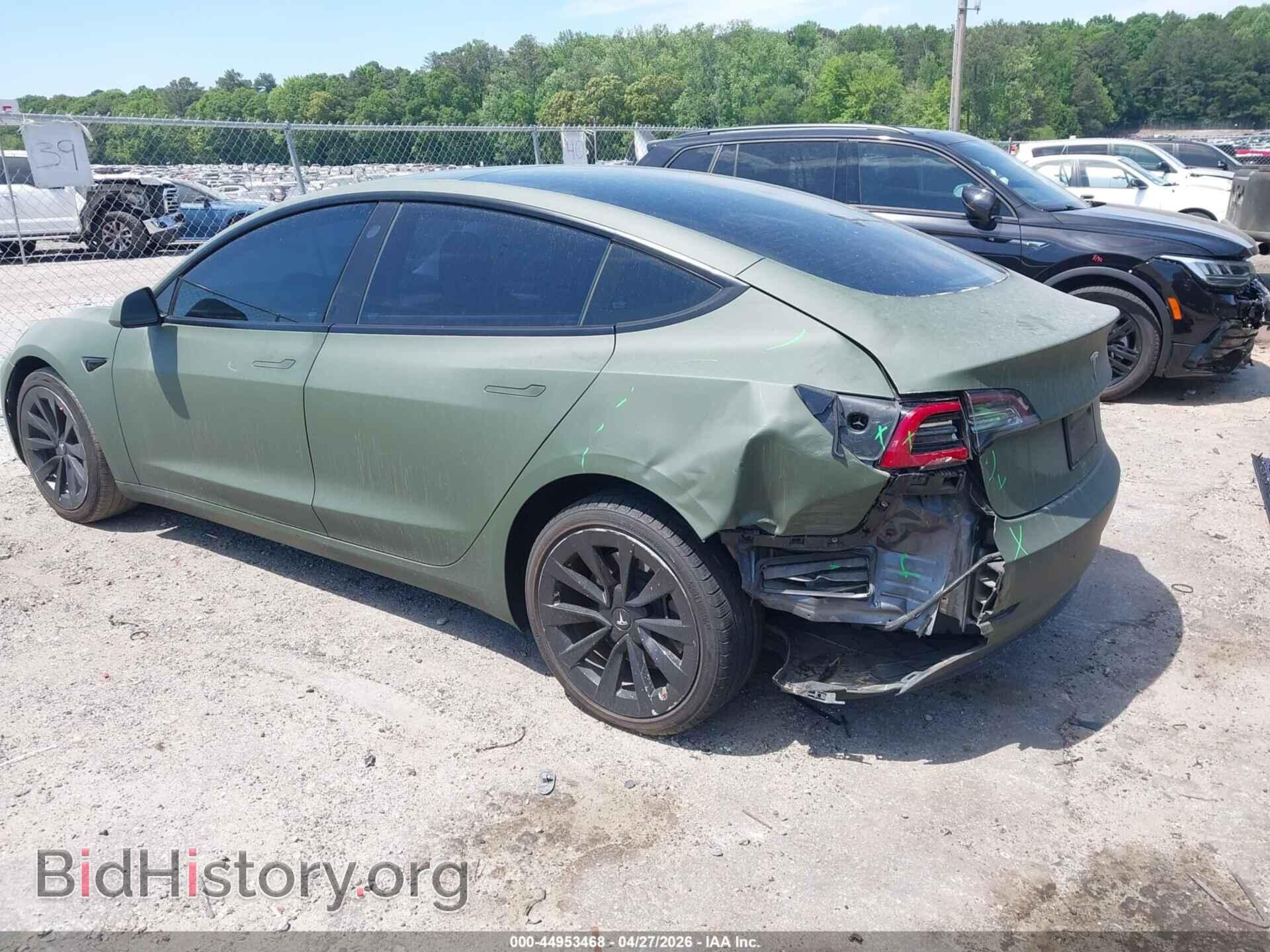 2023 TESLA MODEL 3 - VIN: 5YJ3E1EA3PF455376 - Photo 3