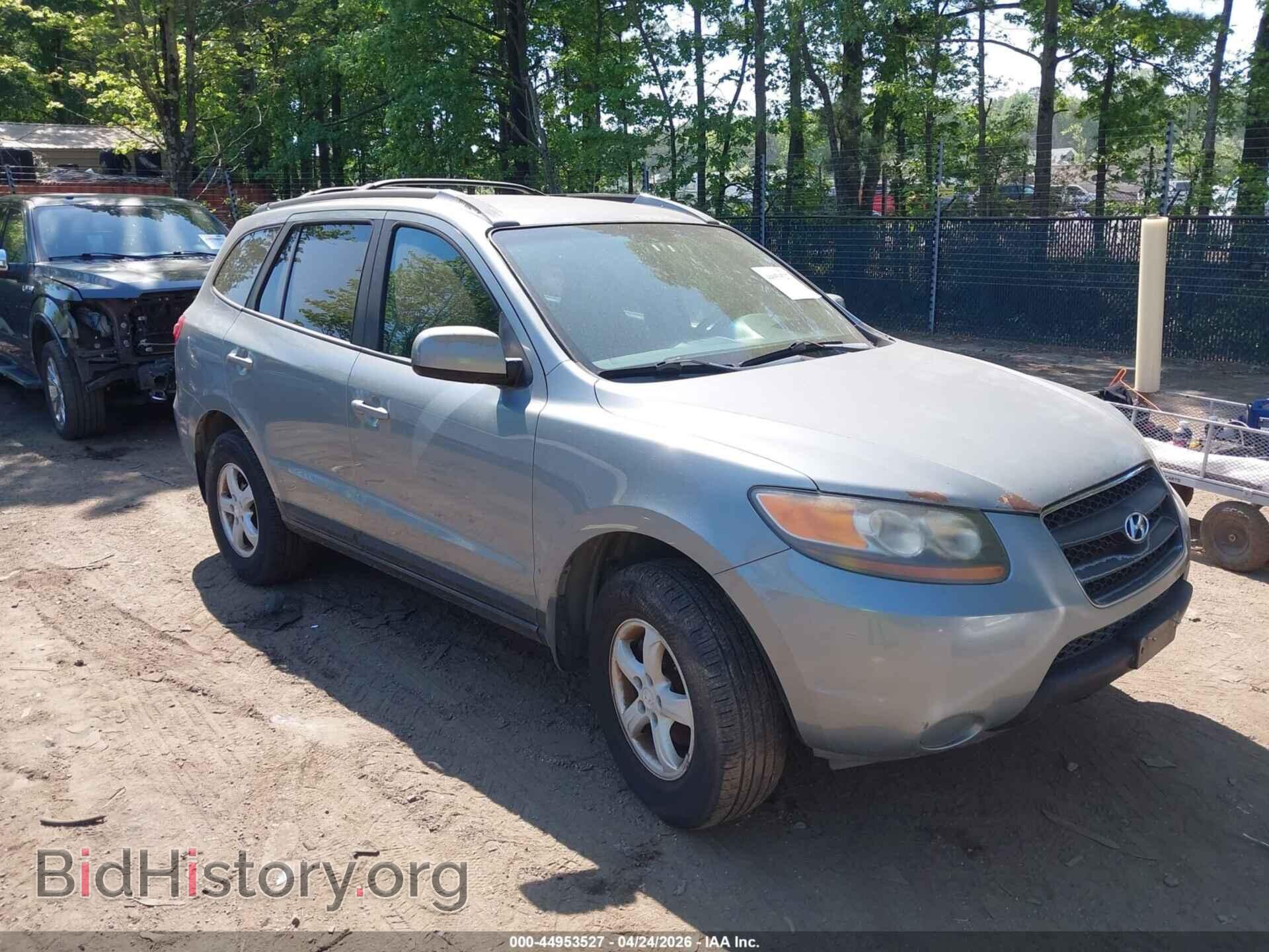 Photo 5NMSG73D87H105990 - HYUNDAI SANTA FE 2007