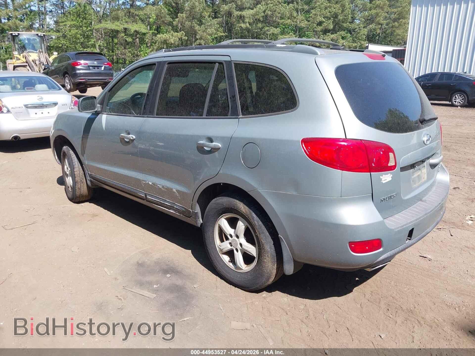 2007 HYUNDAI SANTA FE - VIN: 5NMSG73D87H105990 - Фото 3