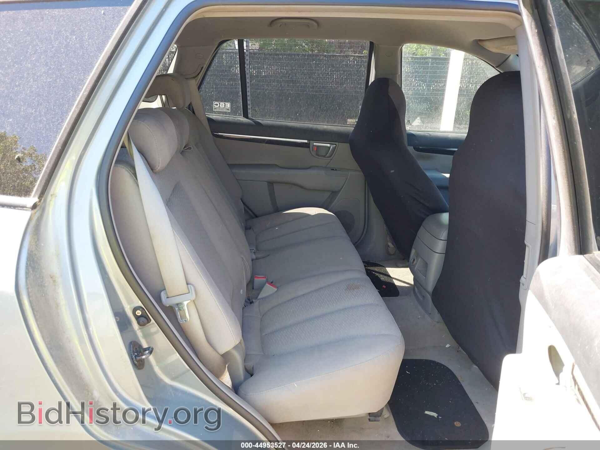 2007 HYUNDAI SANTA FE - VIN: 5NMSG73D87H105990 - Фото 8