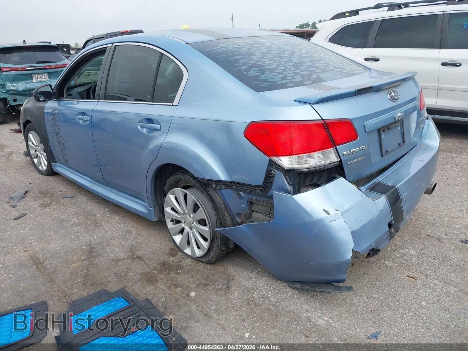 2010 SUBARU LEGACY - VIN: 4S3BMEH66A2232563 - Фото 3
