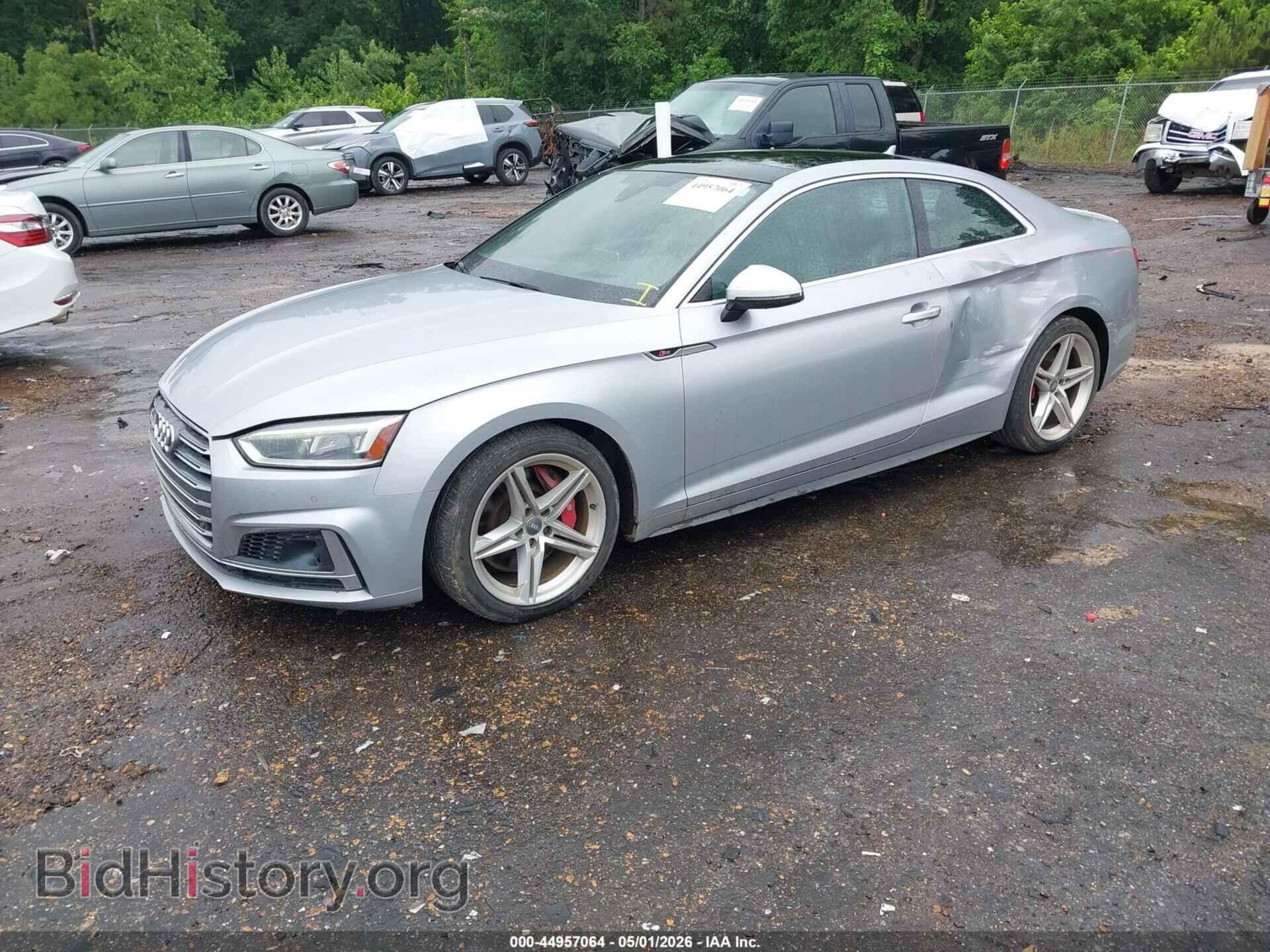 2018 AUDI S5 - VIN: WAUR4AF55JA009547 - Photo 2