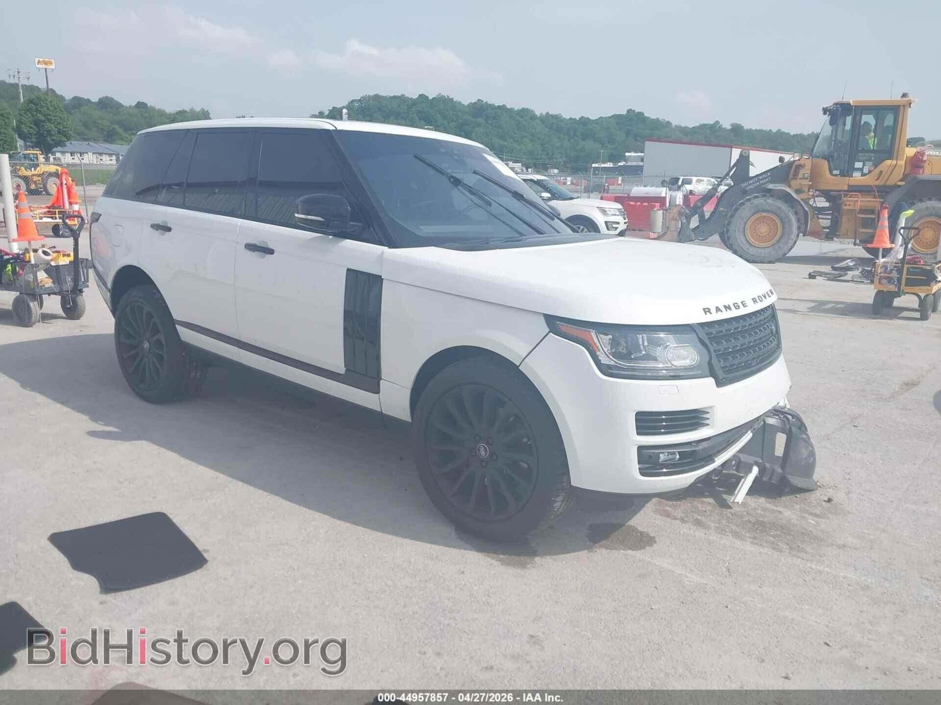 Photo SALGS2FE2HA368606 - LAND ROVER RANGE ROVER 2017