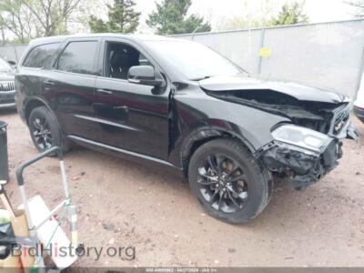 2021 Dodge DURANGO GT Plus AWD, черный — VIN 1C4RDJDG7MC865013, IAAI