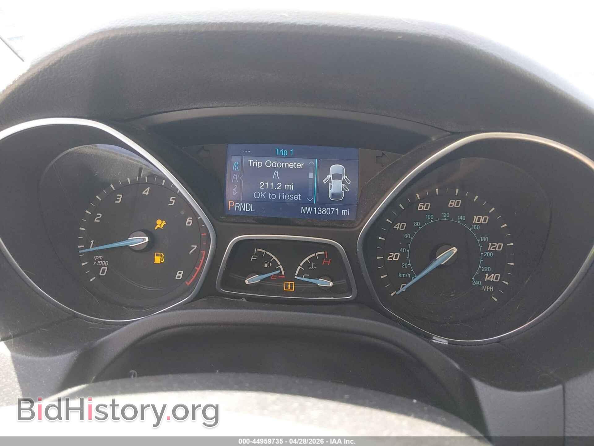 2014 FORD FOCUS - VIN: 1FADP3K21EL336216 - Фото 7
