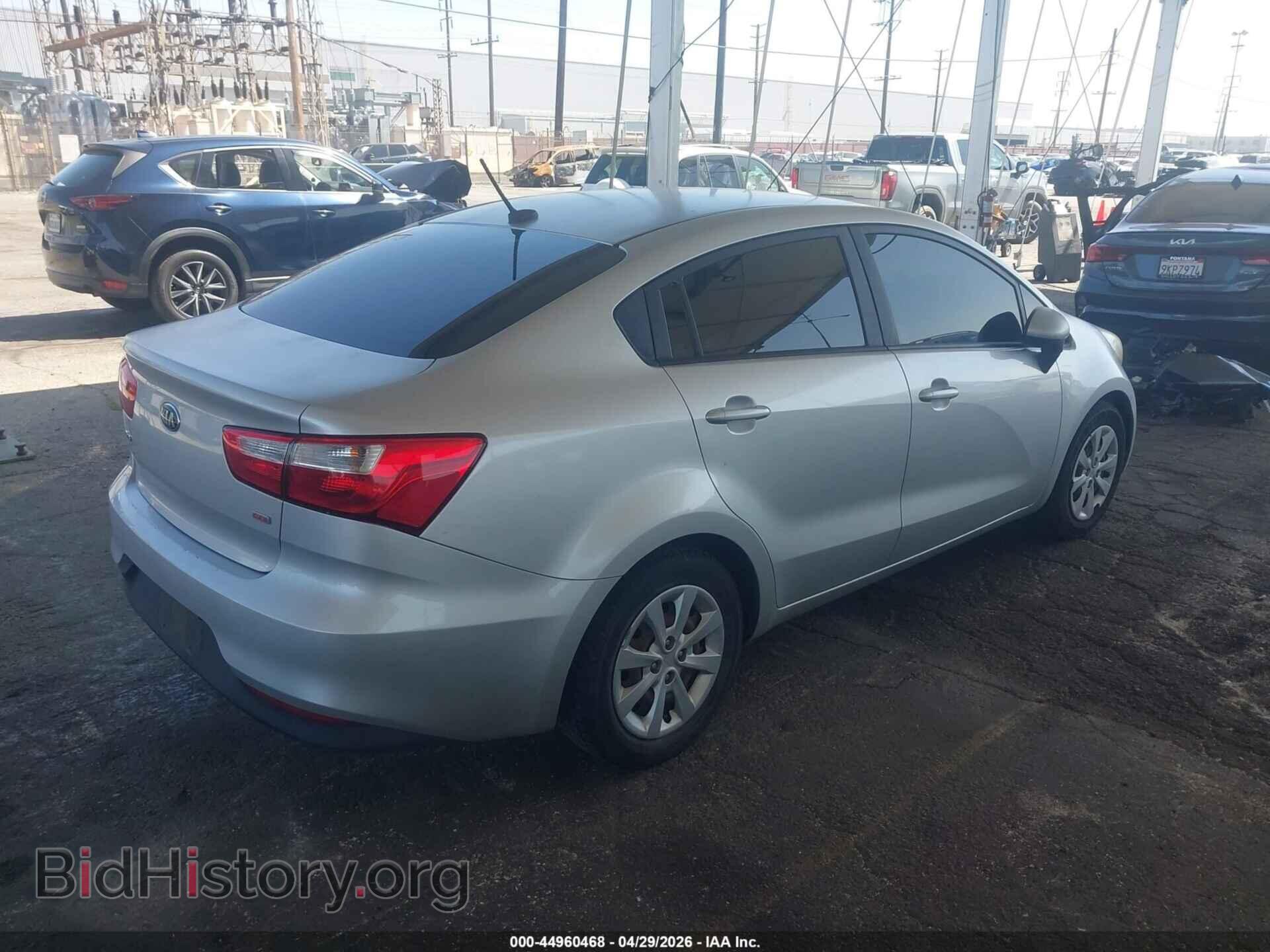 2016 KIA RIO - VIN: KNADM4A38G6572217 - Фото 4