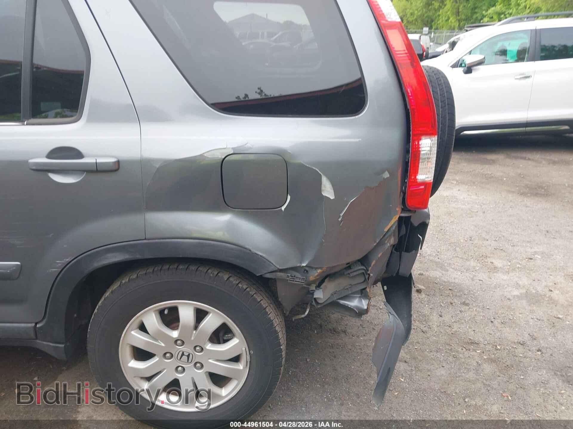 2006 HONDA CR-V - VIN: SHSRD78976U424835 - Фото 6