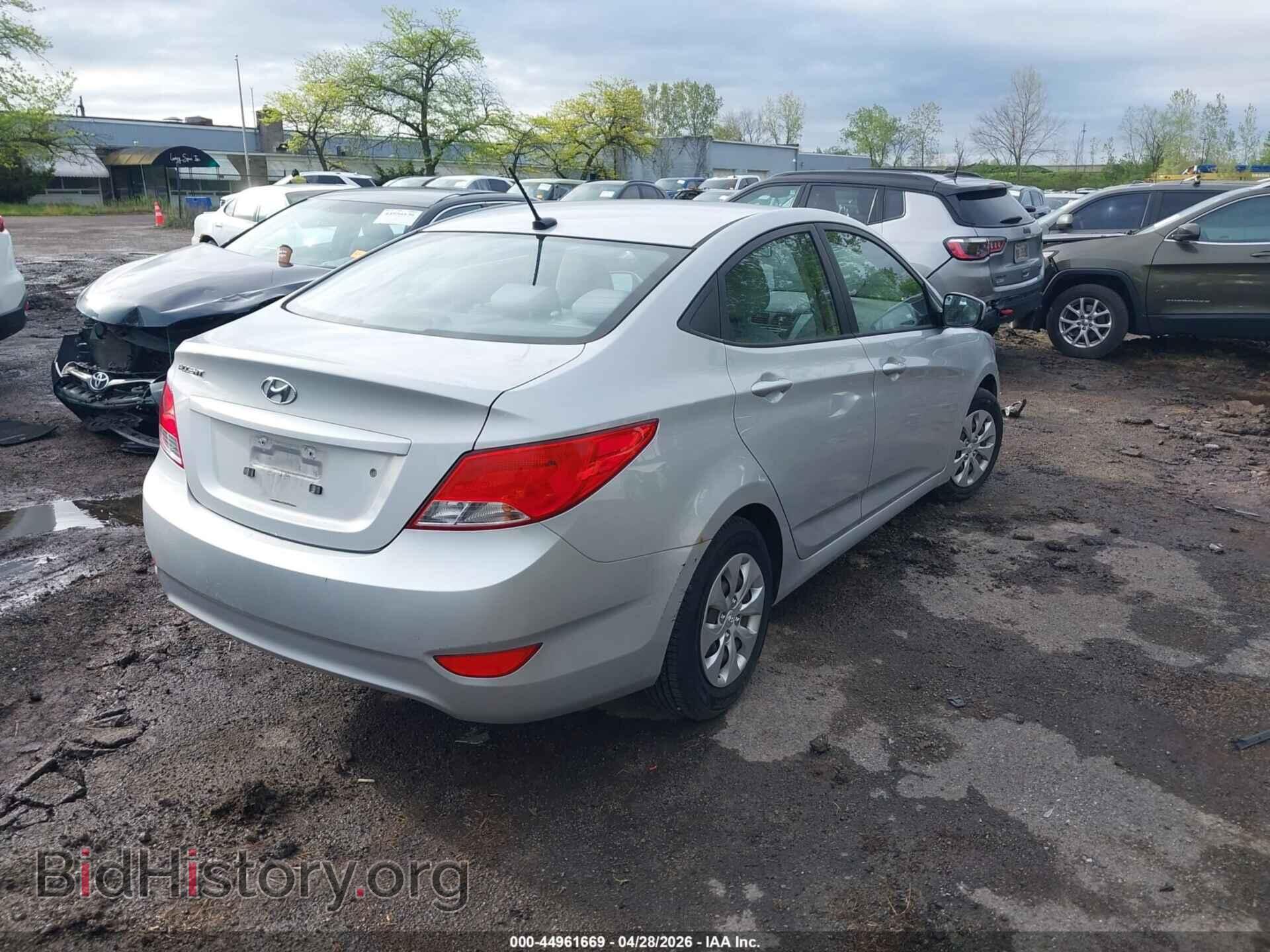 2015 HYUNDAI ACCENT - VIN: KMHCT4AE8FU918775 - Фото 4