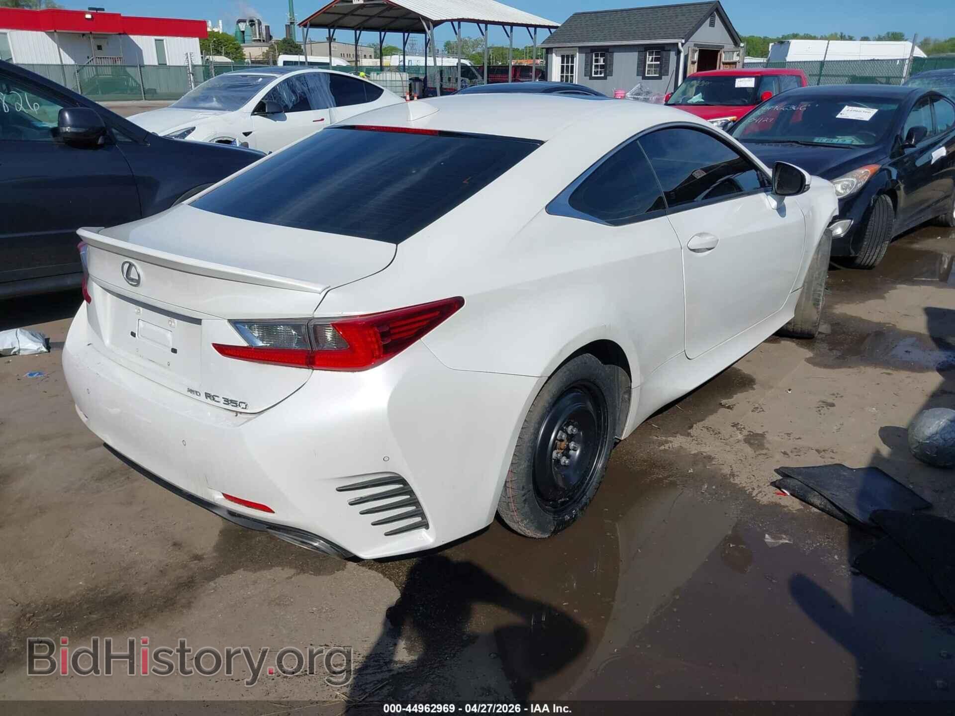 2015 LEXUS RC 350 - VIN: JTHSE5BC9F5002547 - Фото 4