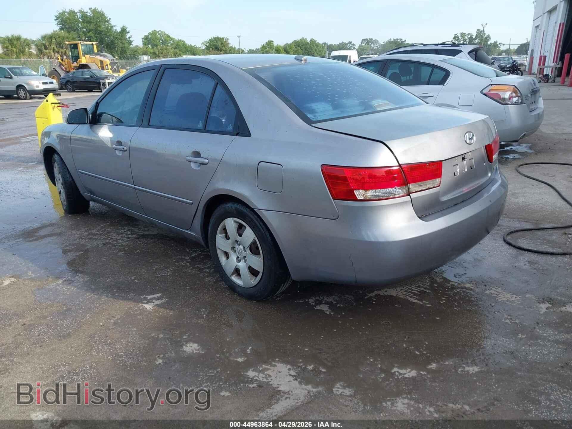 2008 HYUNDAI SONATA - VIN: 5NPET46CX8H347310 - Фото 3