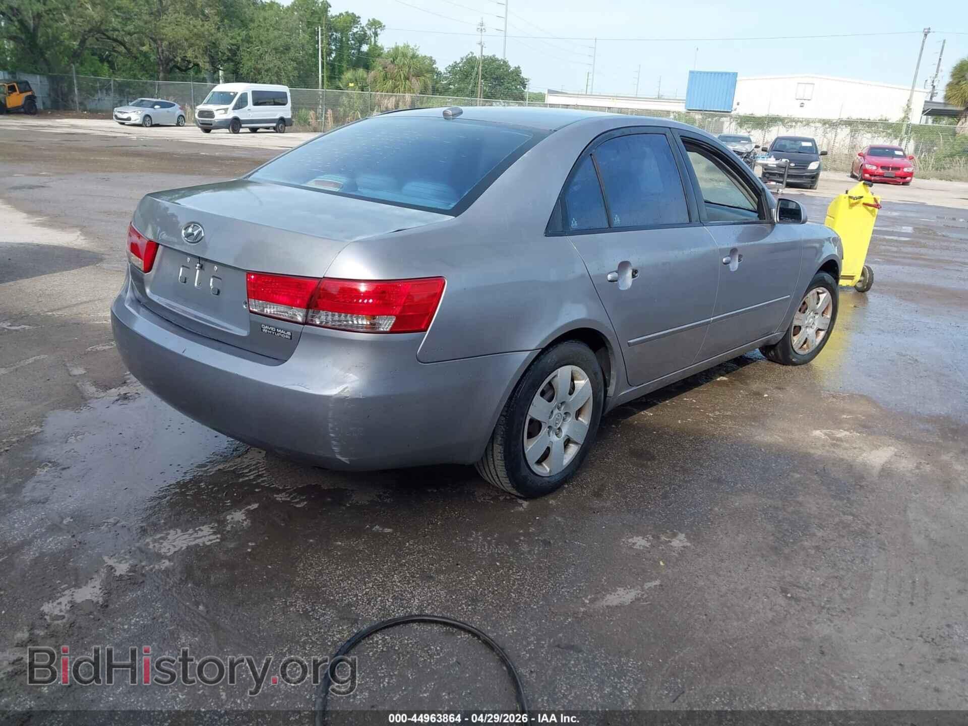 2008 HYUNDAI SONATA - VIN: 5NPET46CX8H347310 - Фото 4