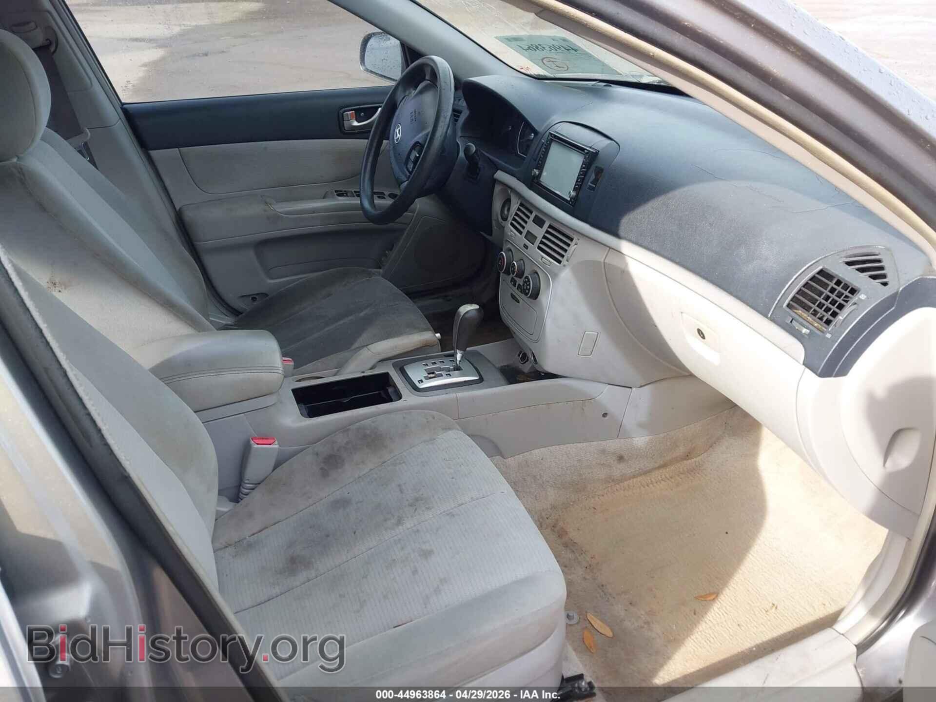 2008 HYUNDAI SONATA - VIN: 5NPET46CX8H347310 - Фото 5