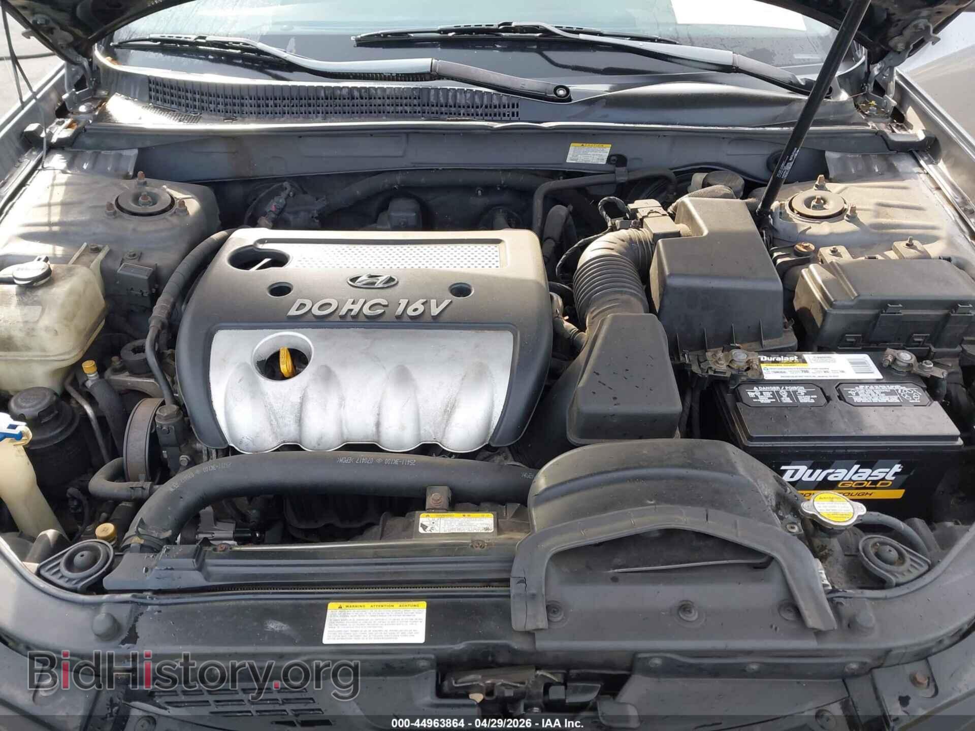 2008 HYUNDAI SONATA - VIN: 5NPET46CX8H347310 - Фото 10
