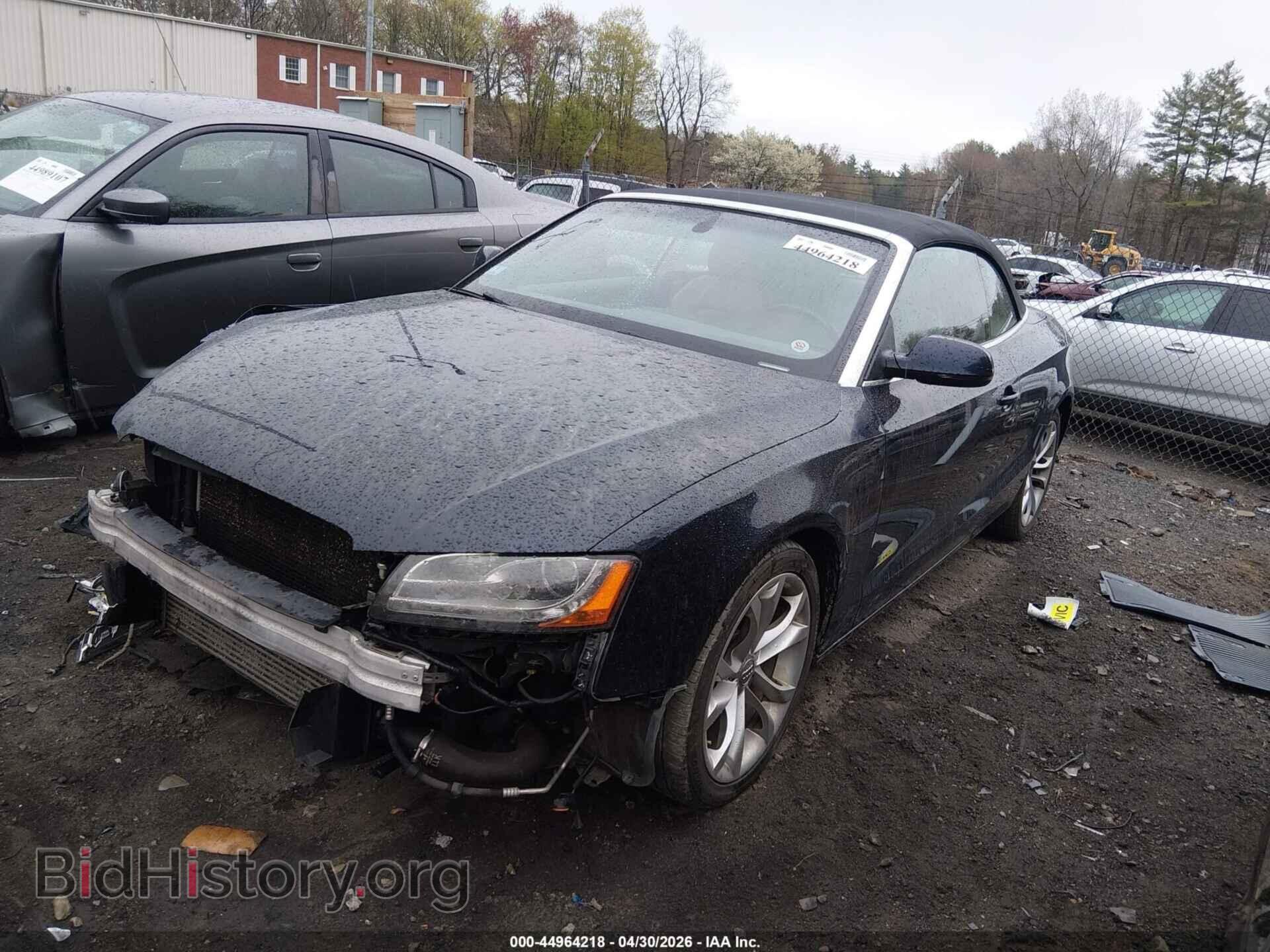 2010 AUDI A5 - VIN: WAULFAFH4AN020736 - Фото 2