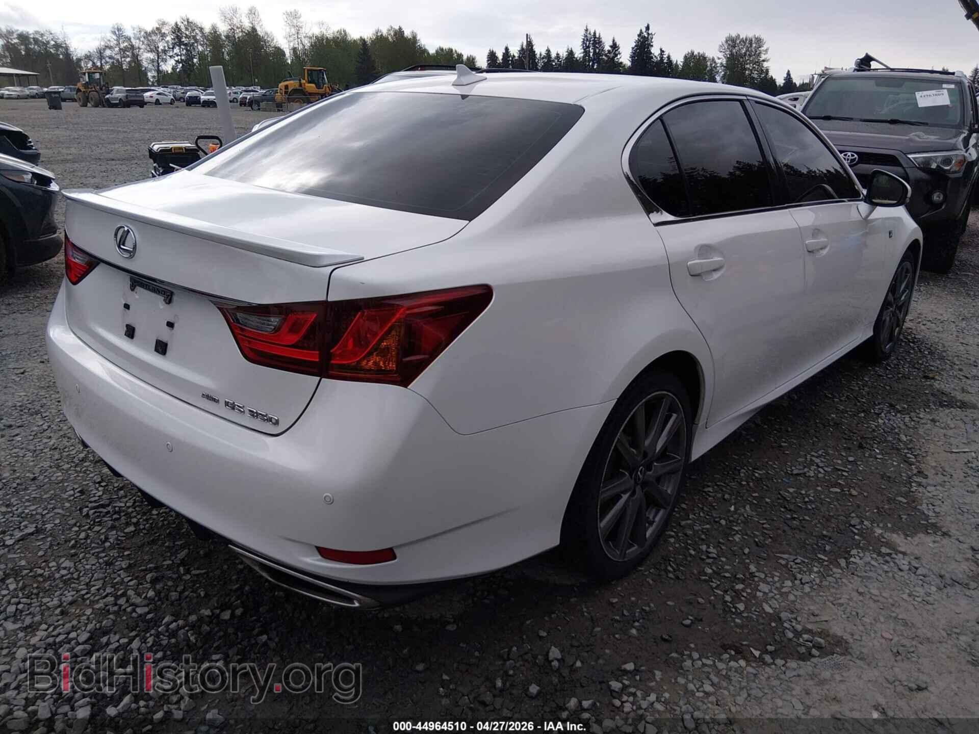 2013 LEXUS GS 350 - VIN: JTHCE1BL5D5019727 - Photo 4