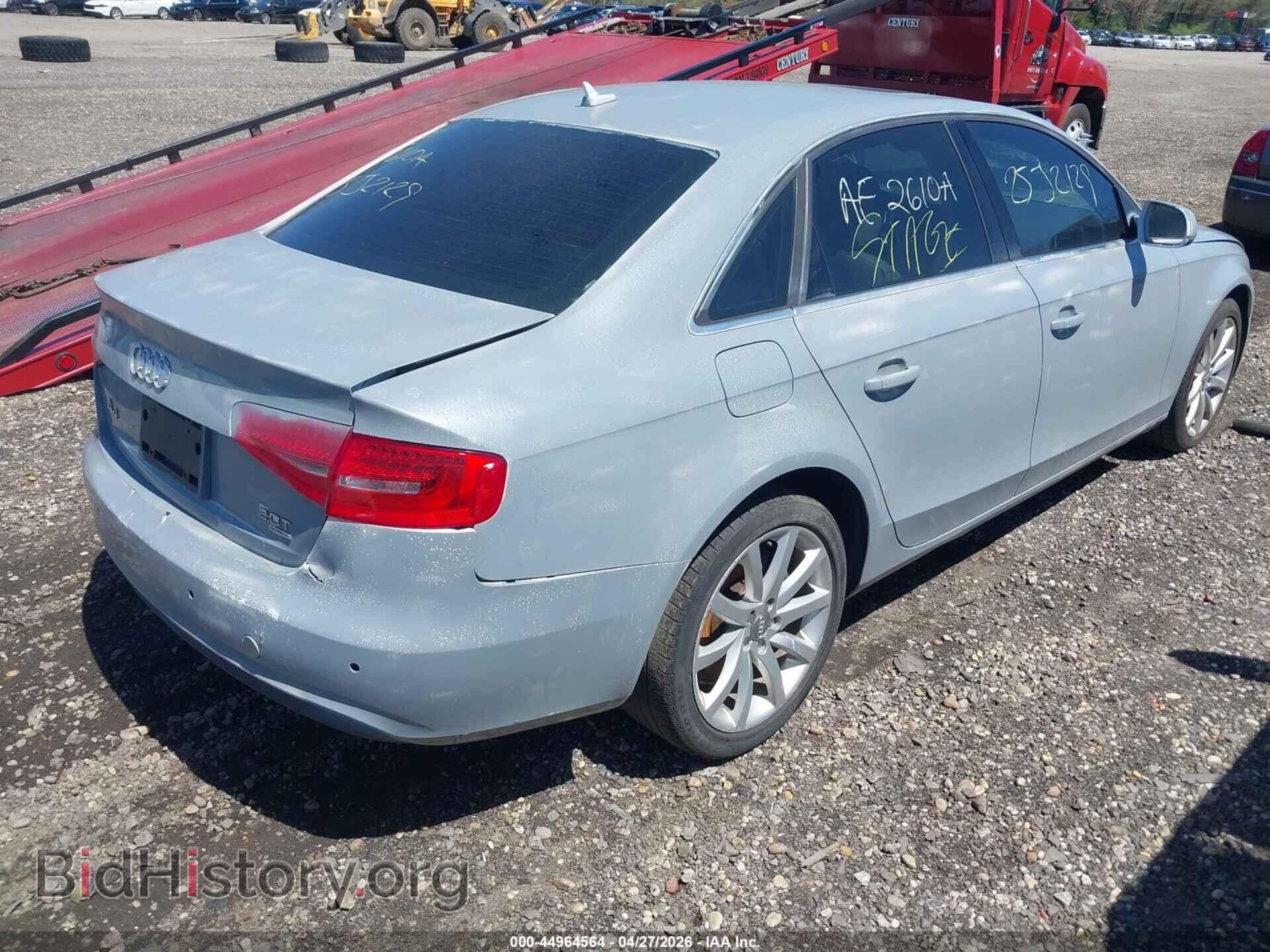 2013 AUDI A4 - VIN: WAUFFAFL4DA181214 - Фото 4