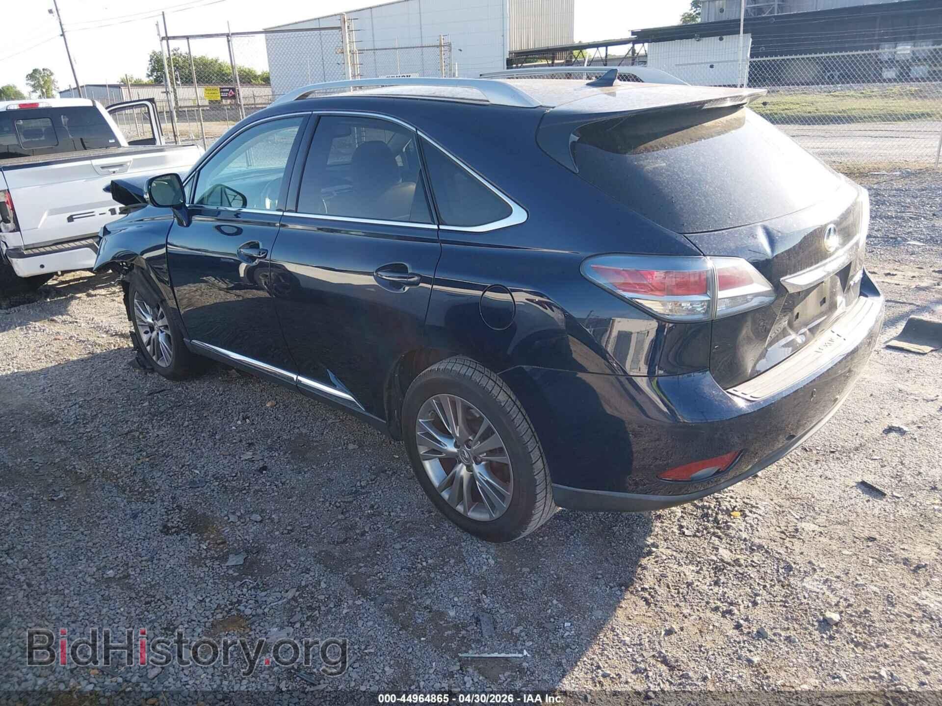 2013 LEXUS RX 350 - VIN: 2T2ZK1BA0DC123110 - Фото 3