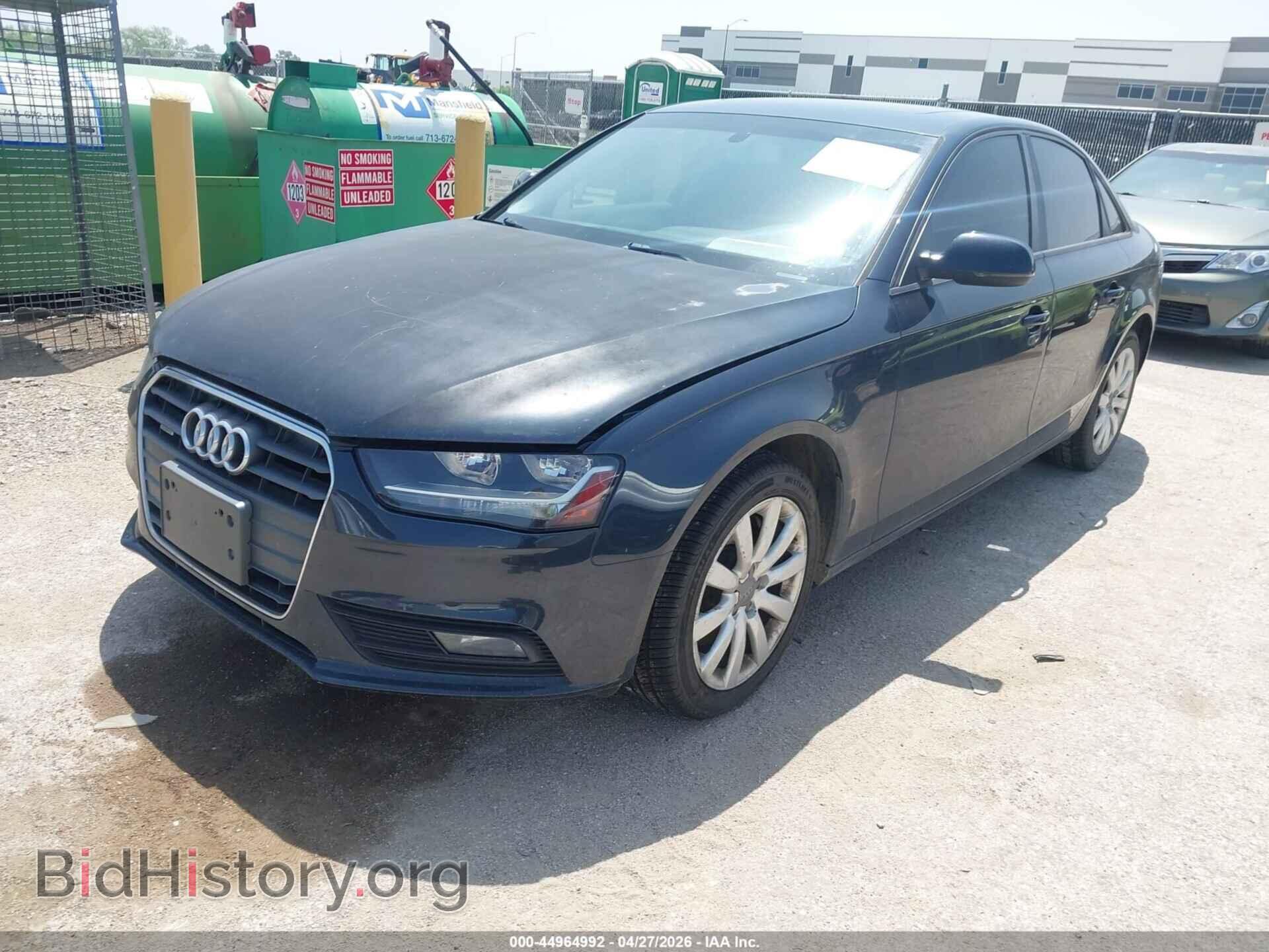 2013 AUDI A4 - VIN: WAUBFAFL8DN043716 - Фото 2
