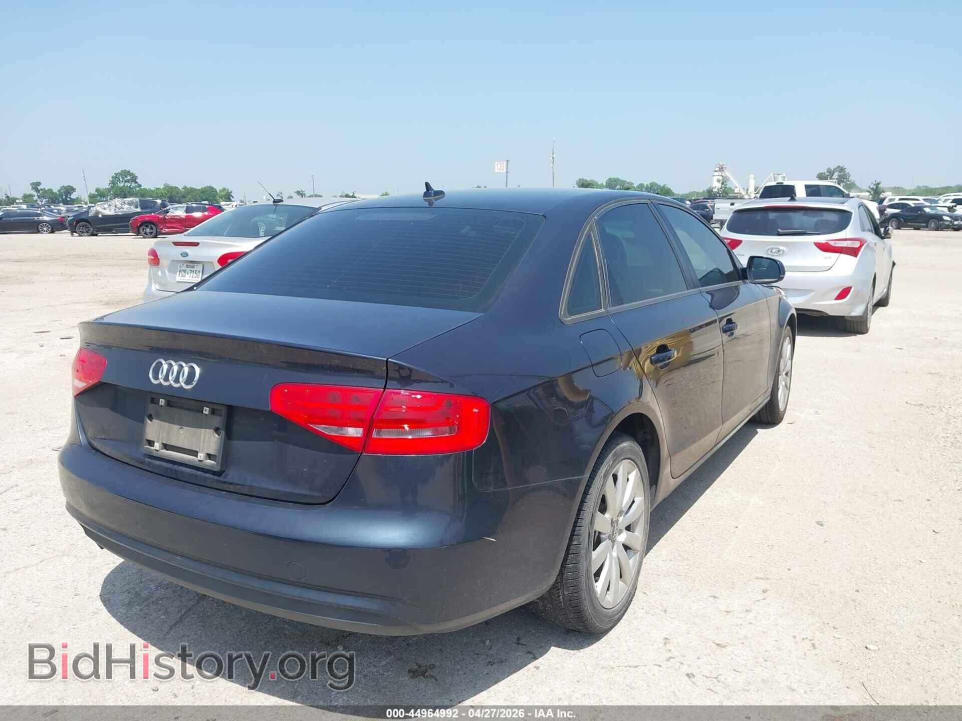 2013 AUDI A4 - VIN: WAUBFAFL8DN043716 - Фото 4