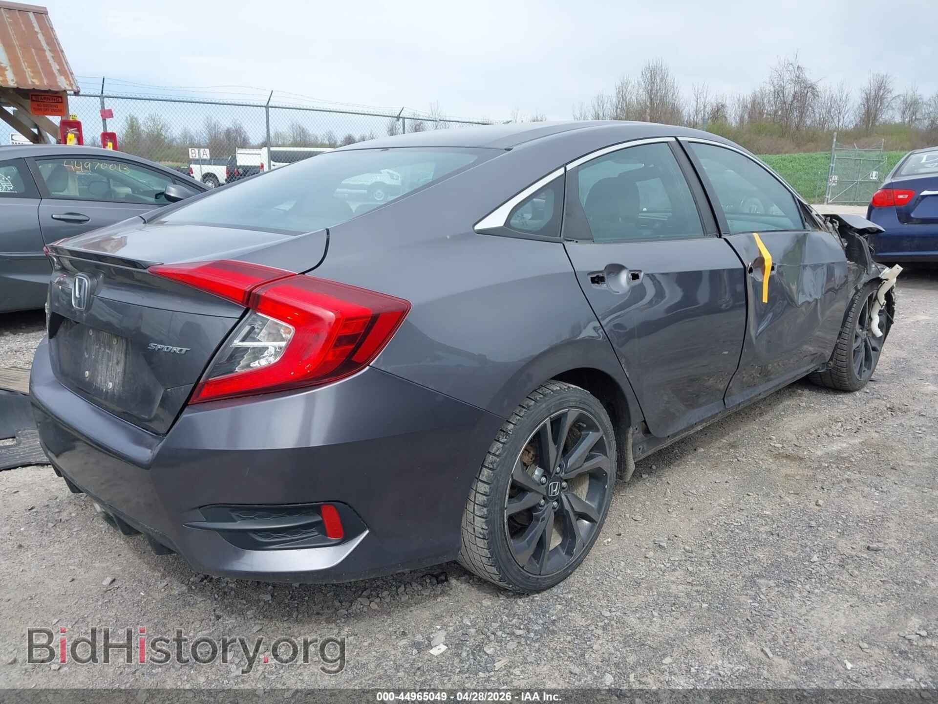 2019 HONDA CIVIC - VIN: 2HGFC2F84KH601566 - Фото 4
