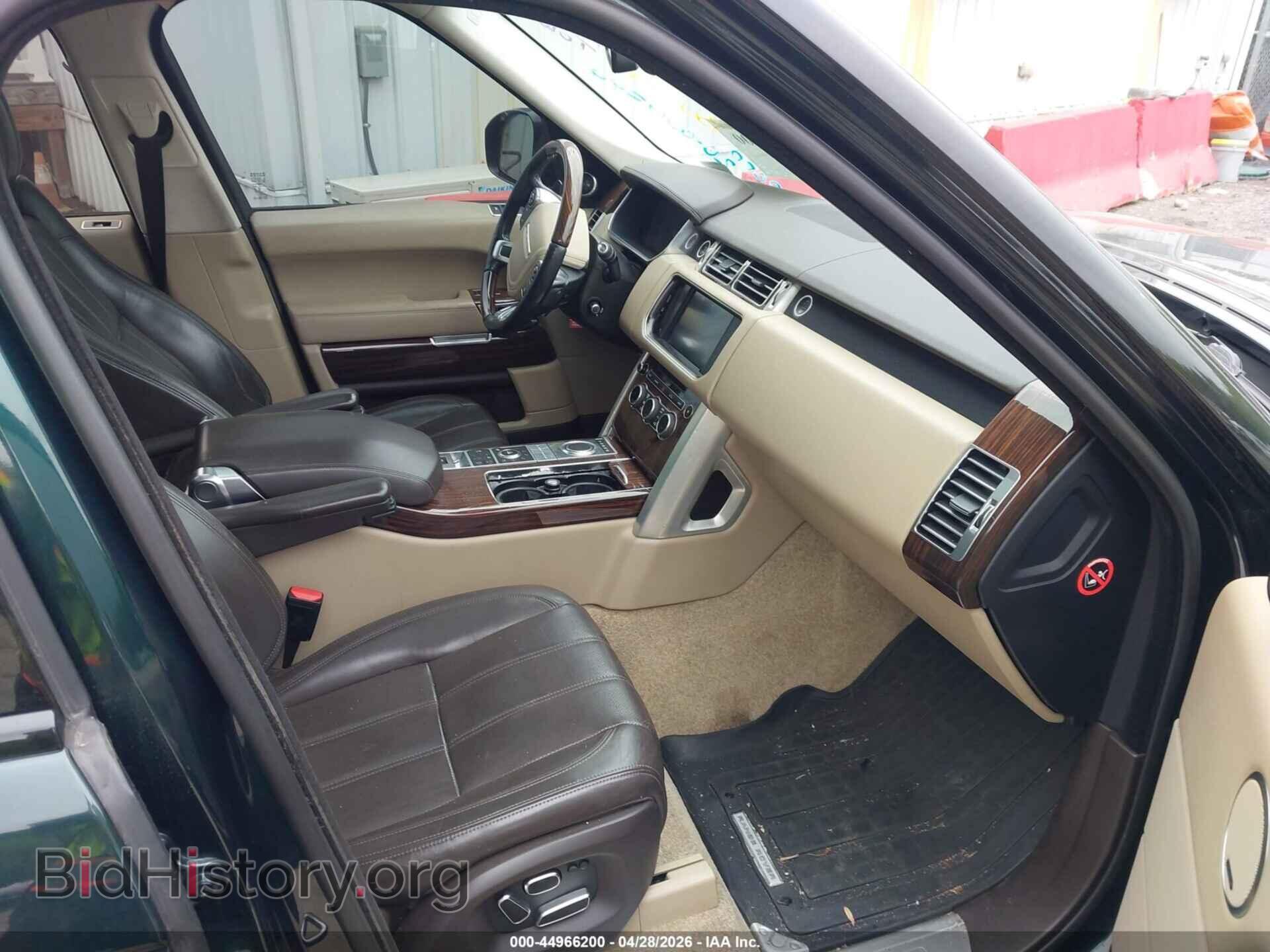 2014 LAND ROVER RANGE ROVER - VIN: SALGS2WFXEA164933 - Фото 5
