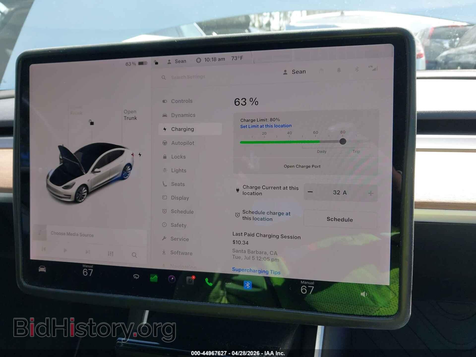 2019 TESLA MODEL 3 - VIN: 5YJ3E1EA6KF476585 - Фото 18