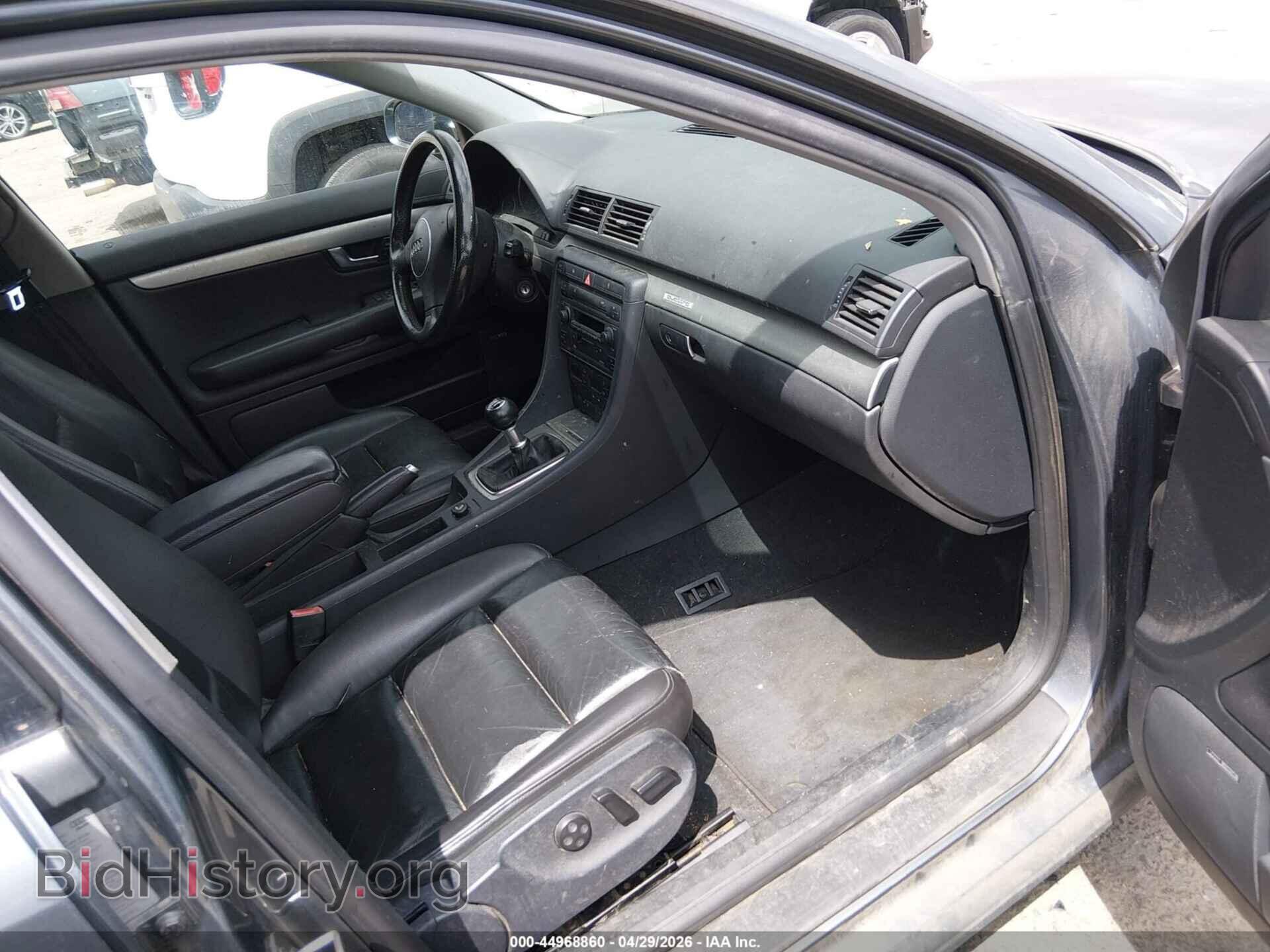 2005 AUDI A4 - VIN: WAUVC68E95A016342 - Фото 5
