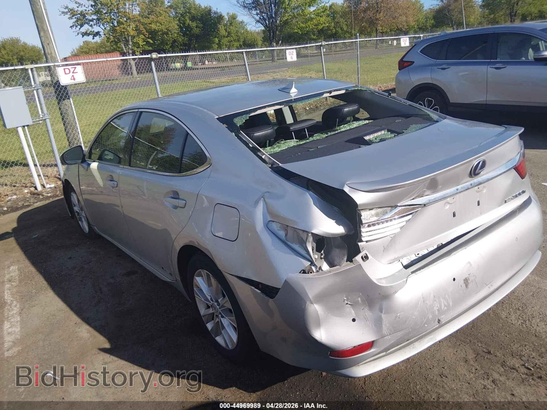 2013 LEXUS ES 300H - VIN: JTHBW1GGXD2021687 - Фото 3