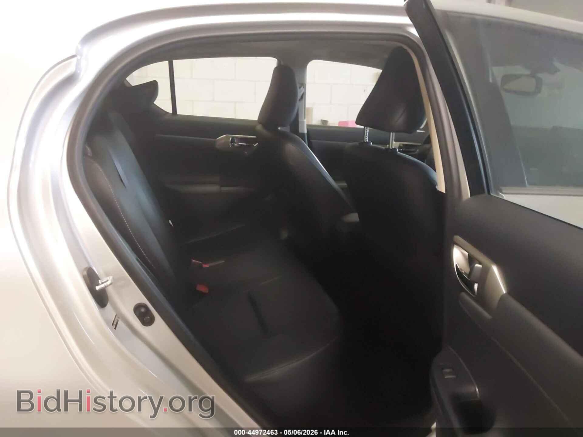 2014 LEXUS CT 200H - VIN: JTHKD5BH7E2184151 - Фото 8