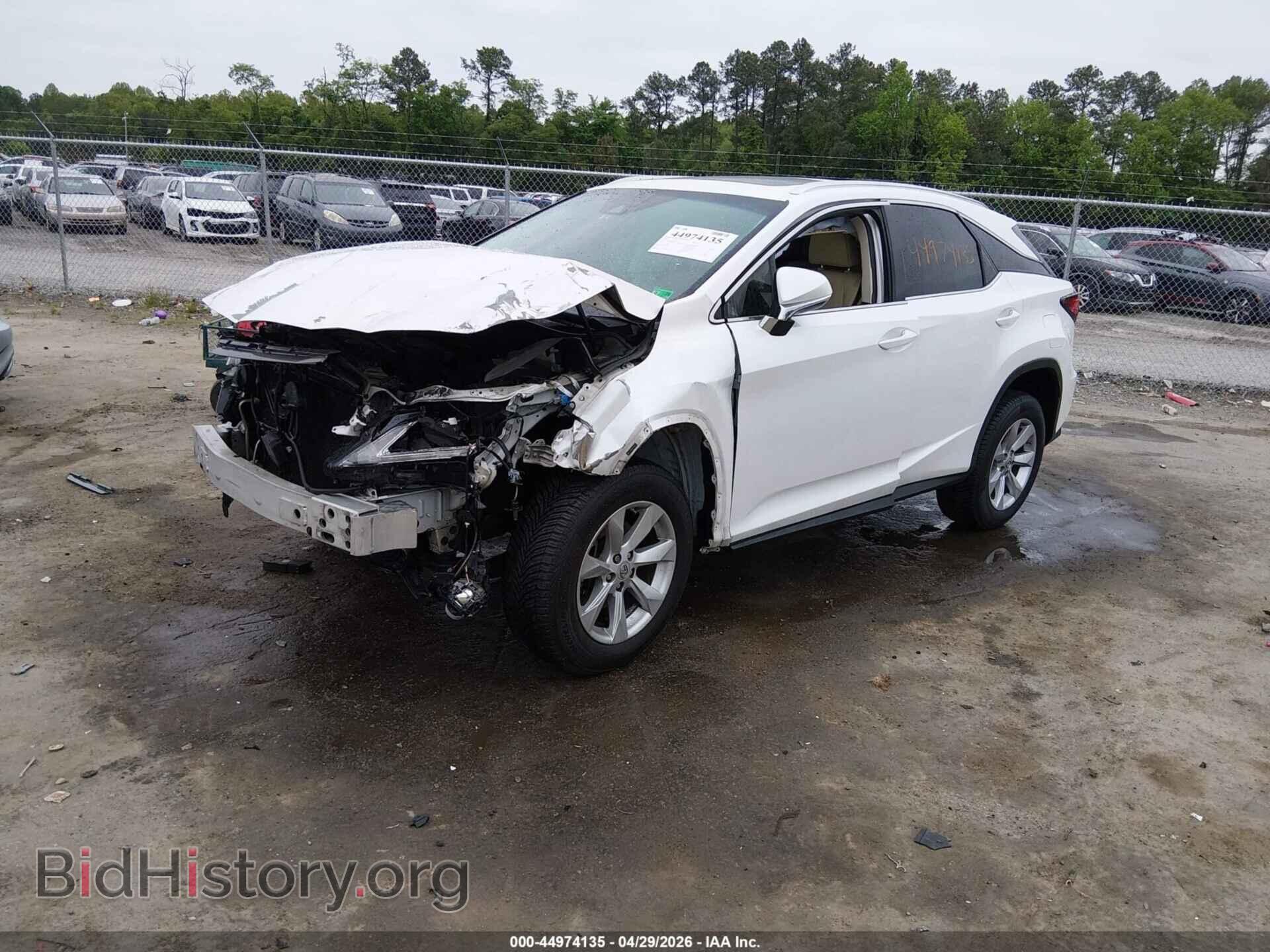 2016 LEXUS RX 350 - VIN: JTJBZMCA6G2000221 - Фото 2