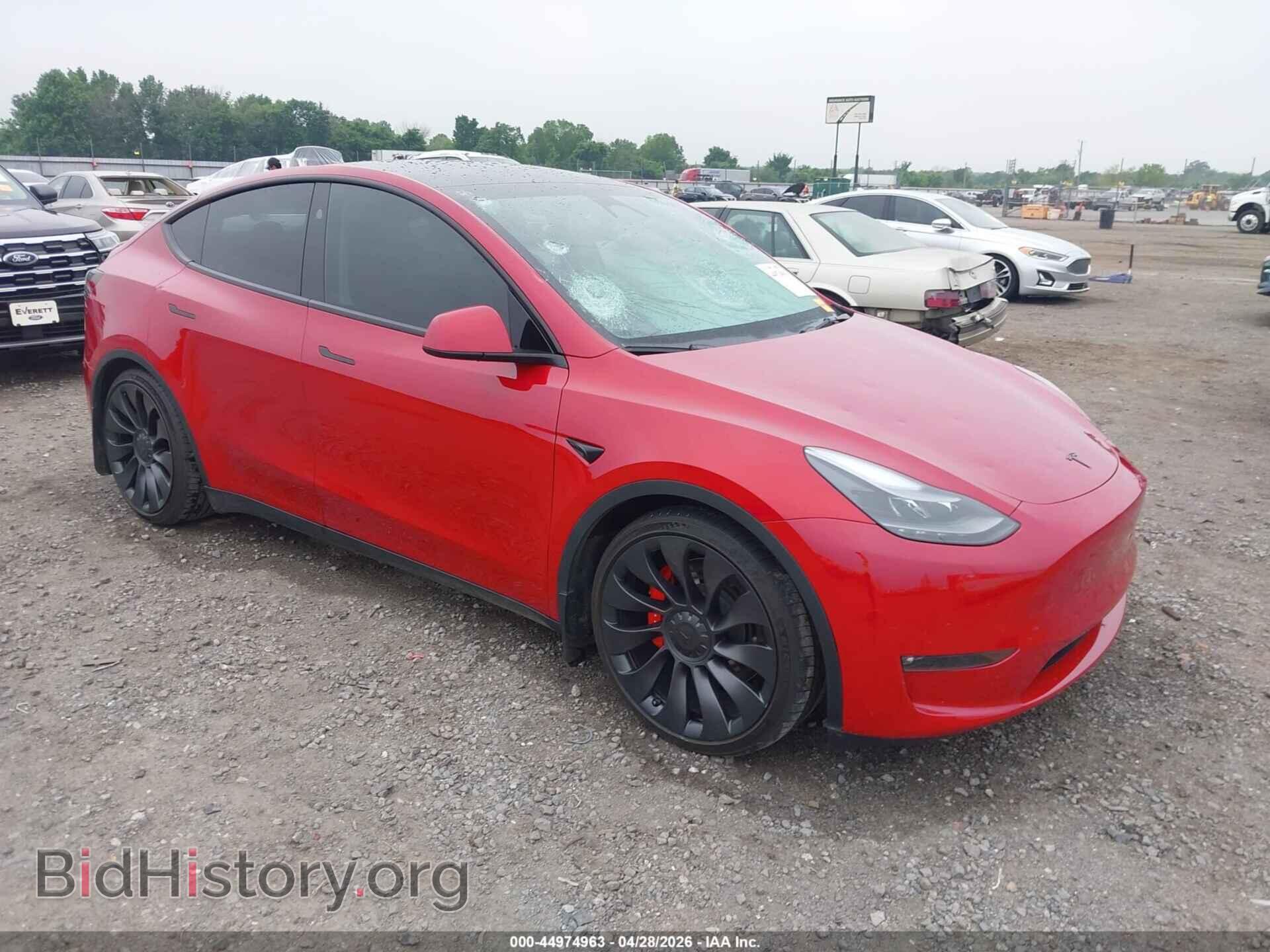 Photo 7SAYGDEF4PF845371 - TESLA MODEL Y 2023