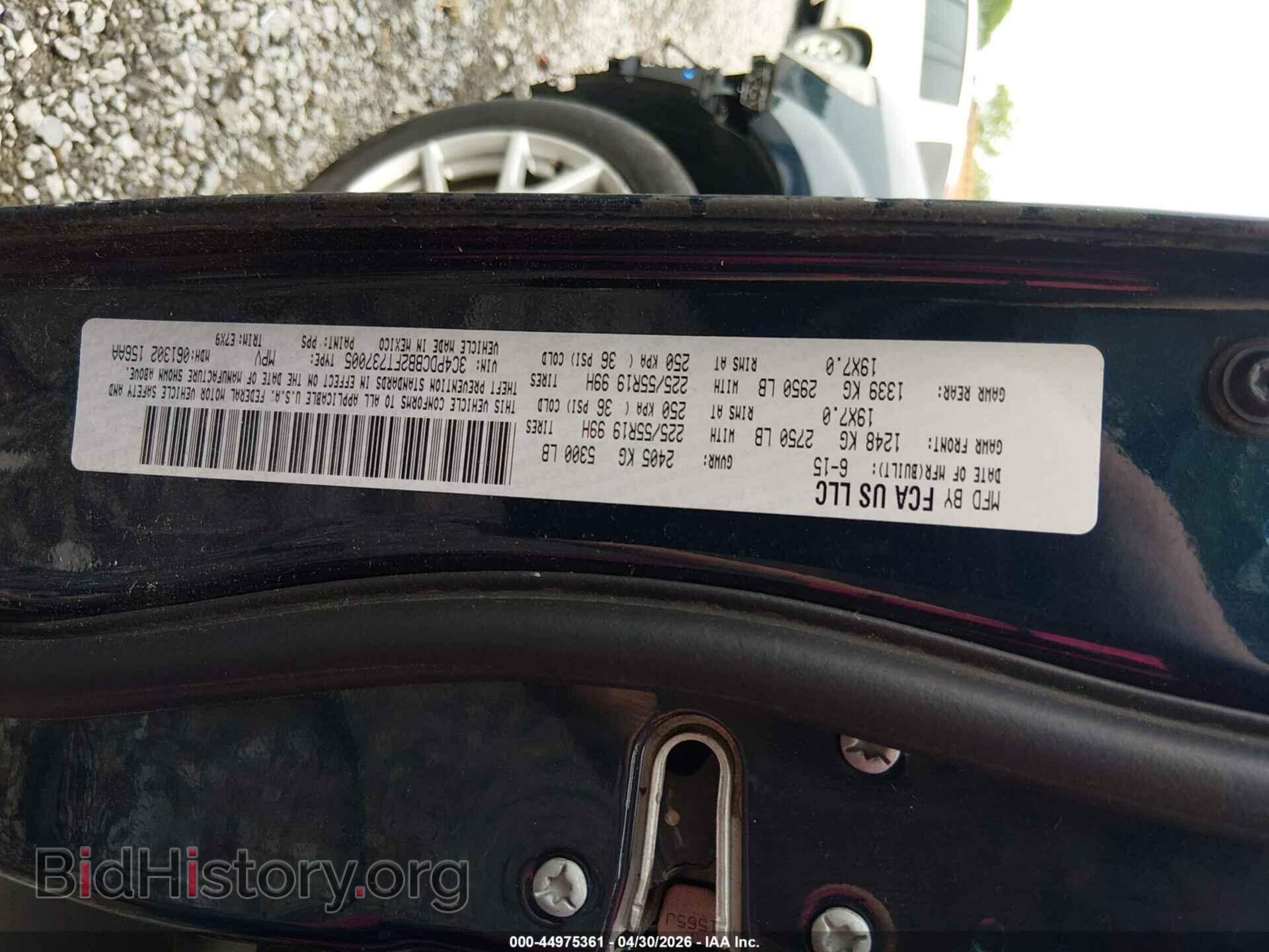 2015 DODGE JOURNEY - VIN: 3C4PDCBB2FT737005 - Photo 9