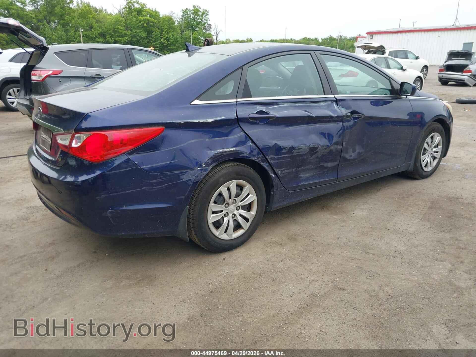 2011 HYUNDAI SONATA - VIN: 5NPEB4AC2BH166414 - Фото 4