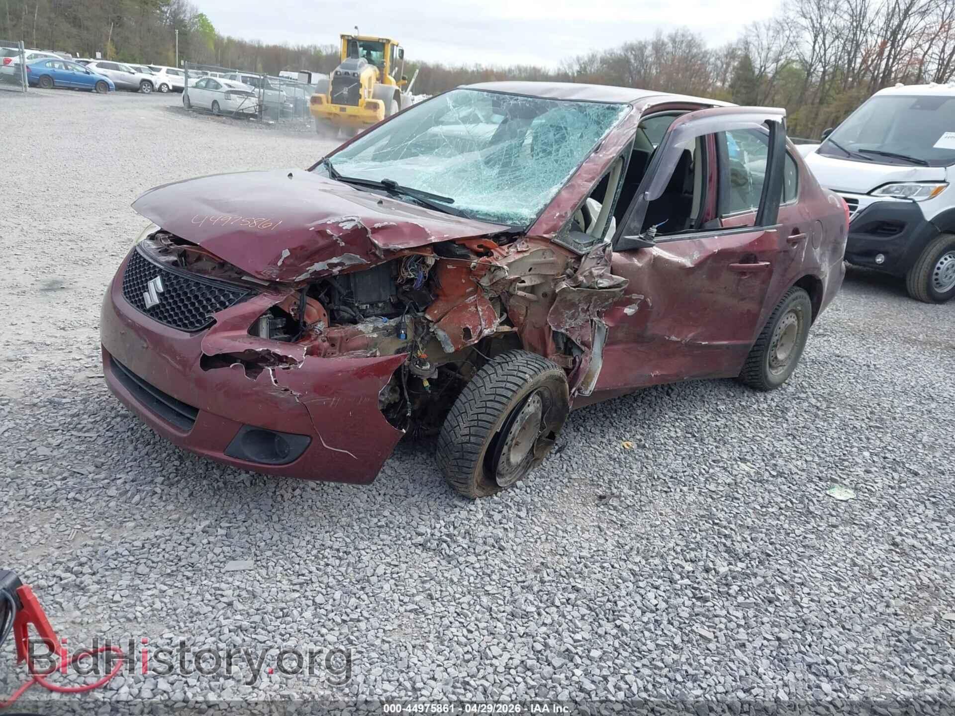 2009 SUZUKI SX4 - VIN: JS2YC412896200187 - Фото 2