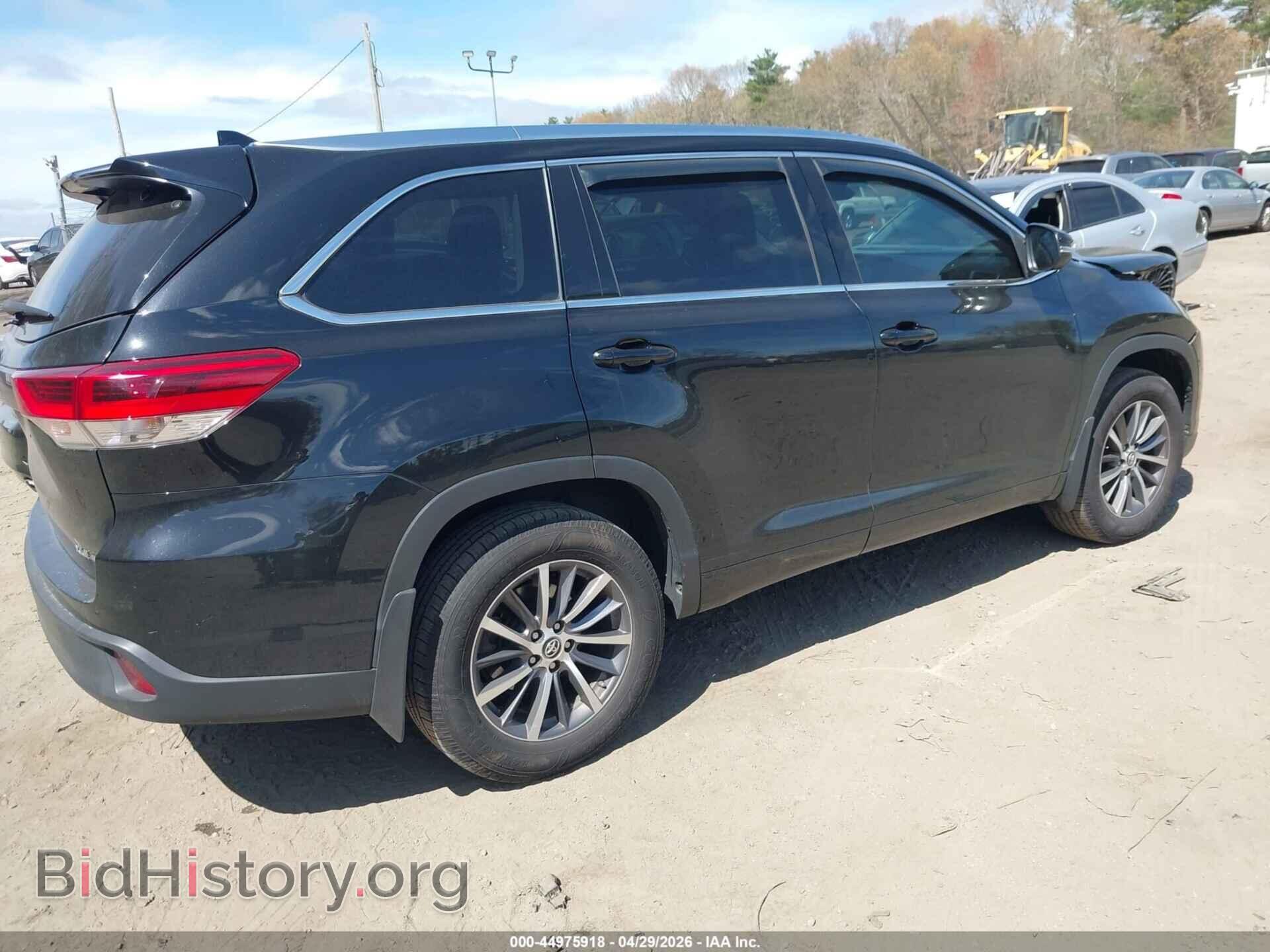 2018 TOYOTA HIGHLANDER - VIN: 5TDJZRFH4JS487567 - Фото 4