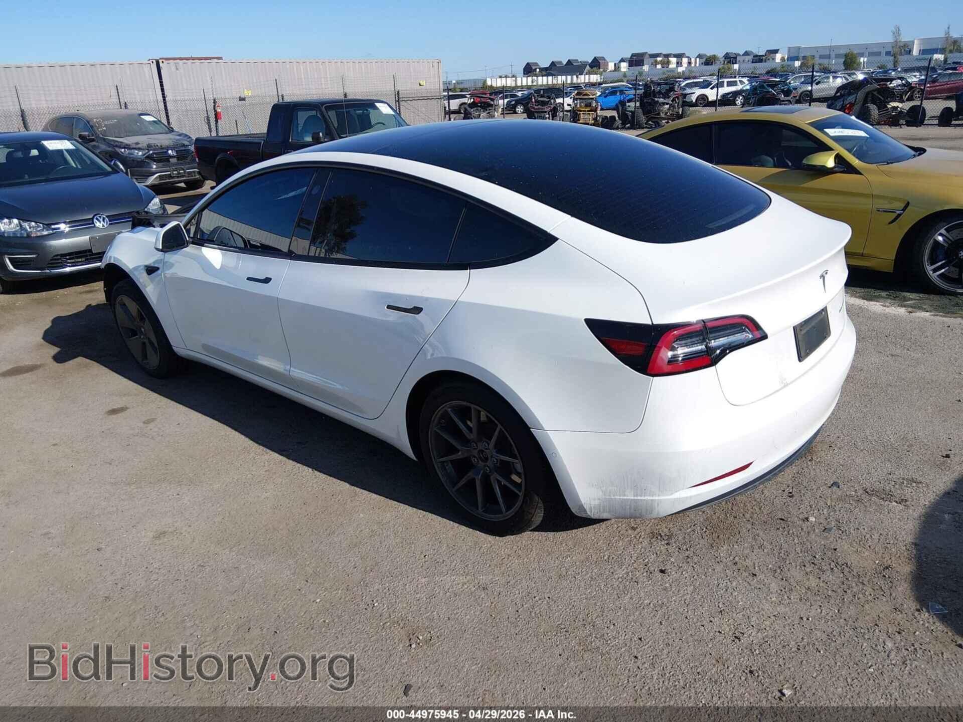 2022 TESLA MODEL 3 - VIN: 5YJ3E1EB6NF170872 - Фото 3