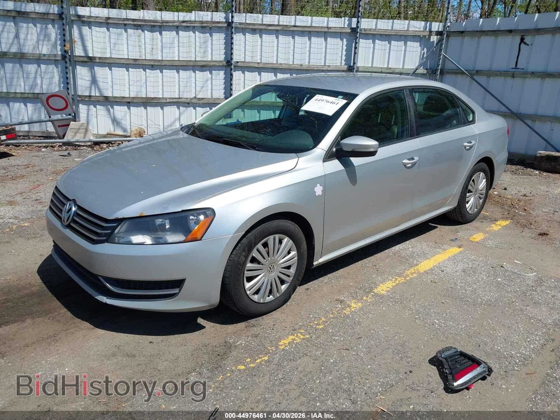 2014 VOLKSWAGEN PASSAT - VIN: 1VWAH7A37EC004905 - Фото 2