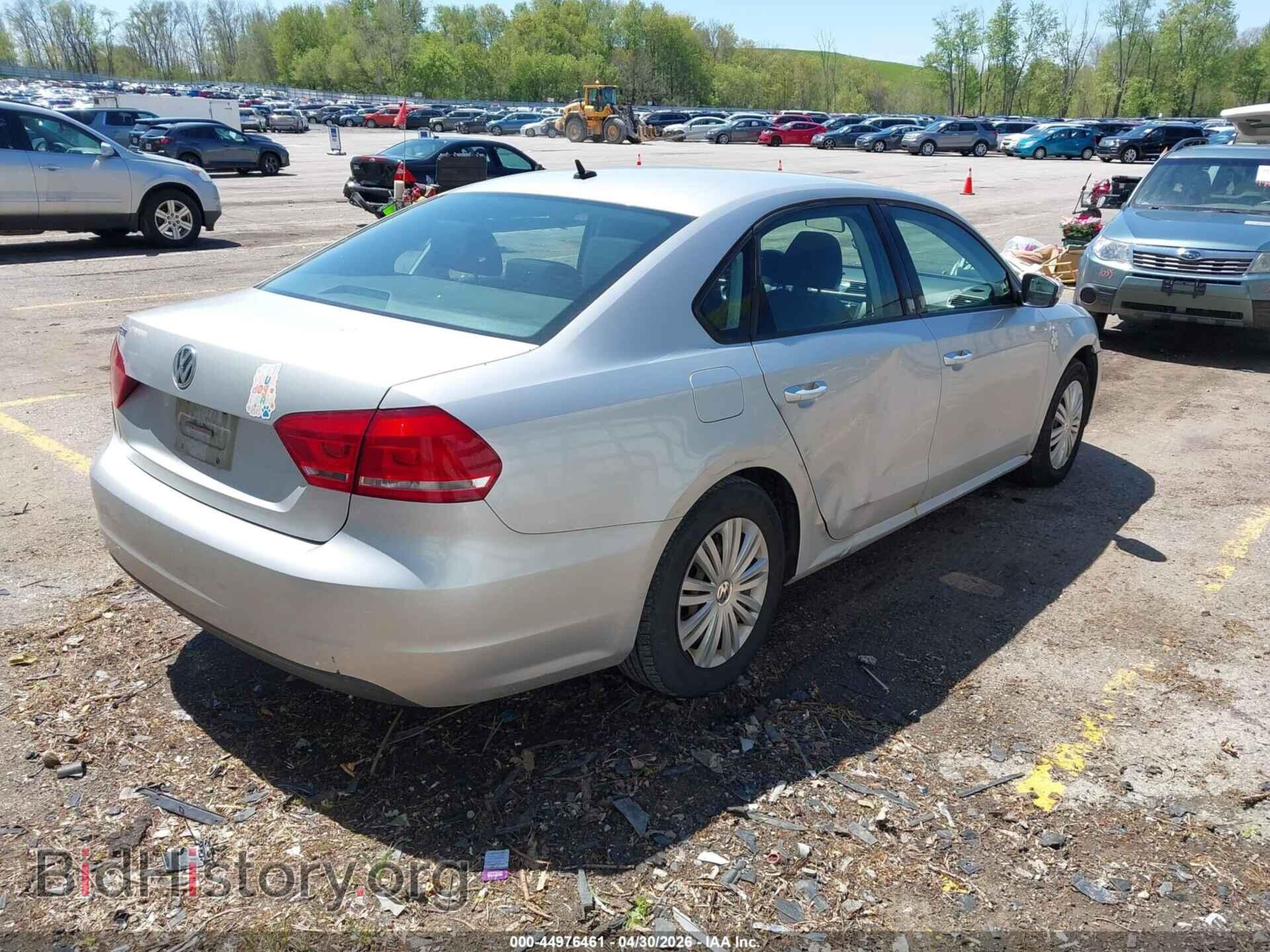 2014 VOLKSWAGEN PASSAT - VIN: 1VWAH7A37EC004905 - Фото 4