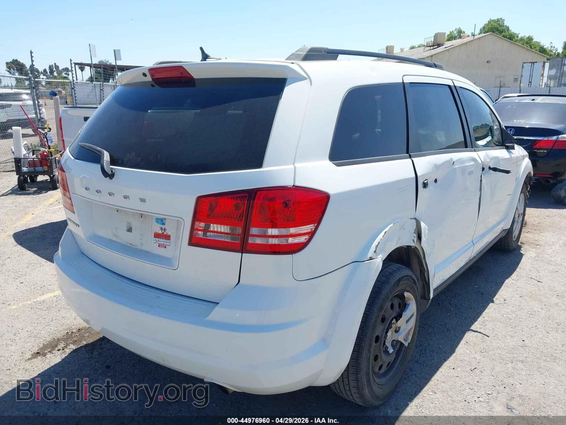 2016 DODGE JOURNEY - VIN: 3C4PDCAB5GT222681 - Фото 4